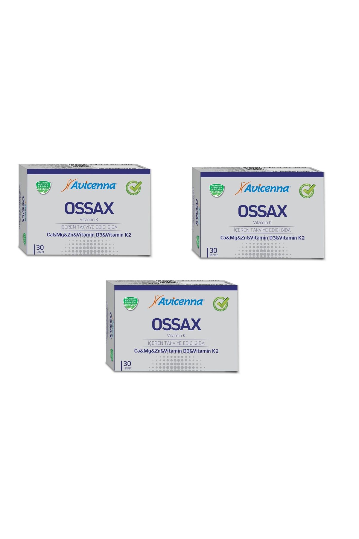 Avicenna Avıcenna Ossax Vıtamin K 30 Tablet 3 Adet
