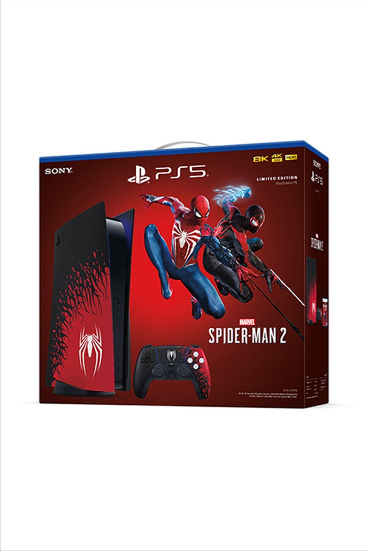 Sony Playstation 5 Marvel Spiderman Limited Edition Diskli Sürüm - Türkçe Menü - İthalatçı Garantili.