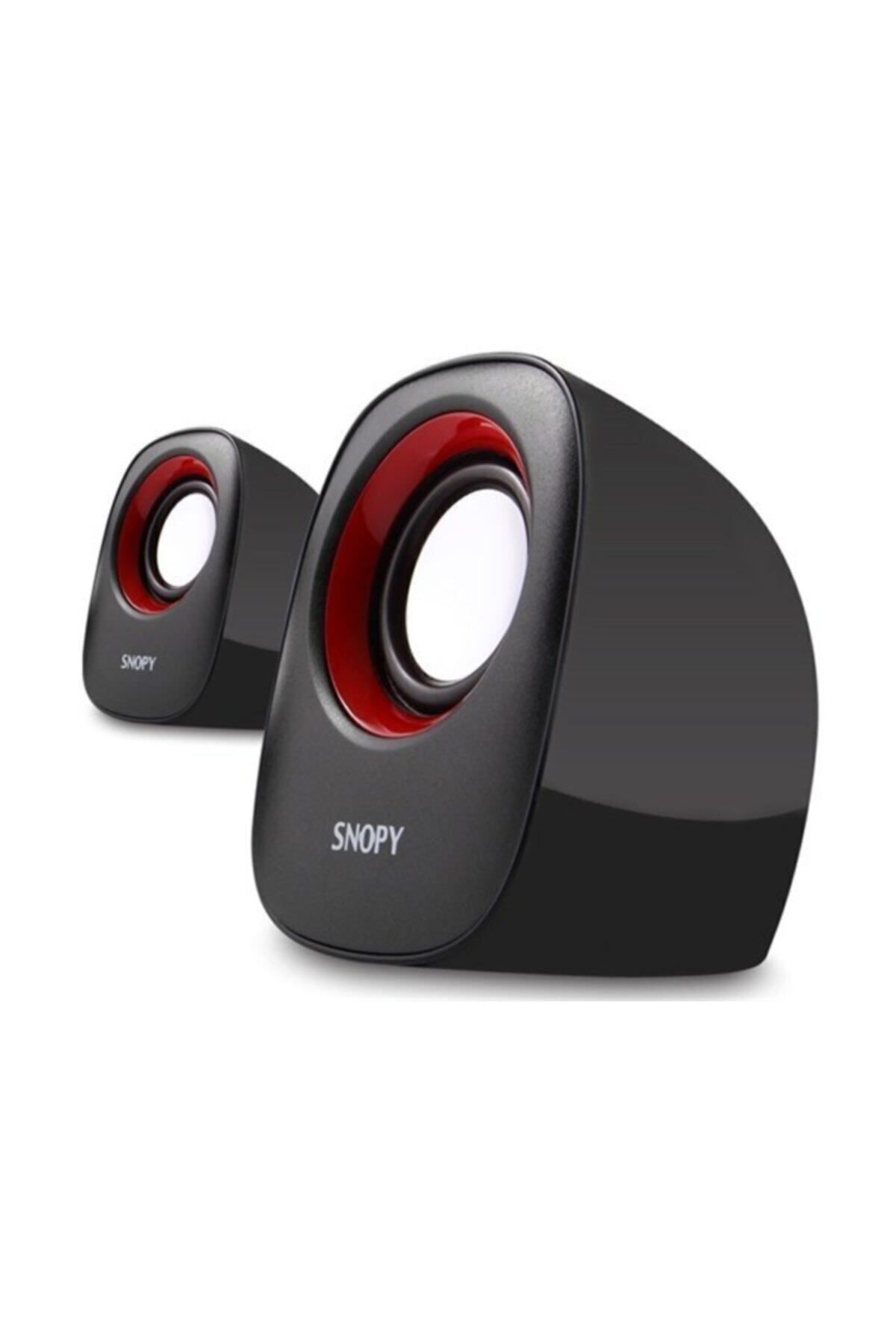 Snopy SN-120 2.0 USB 1+1 Speaker - Siyah