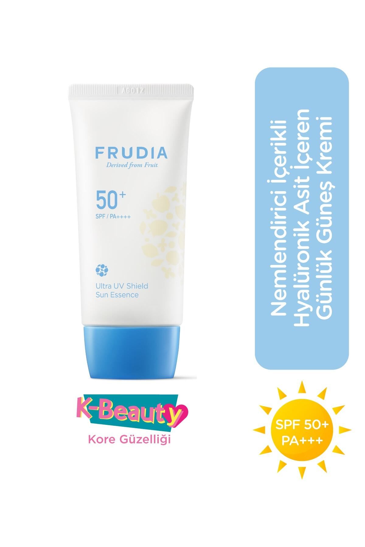 Frudia ULTRA UV SHIELD SUN ESSENCE 50 SPF 50G Nemlendirici Güneş Kremi 50 gr Spf50.