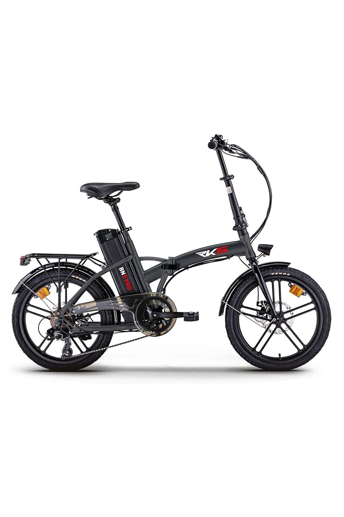 RKS Elektrikli Bn5 Pro Katlanabilir Bisiklet Siyah