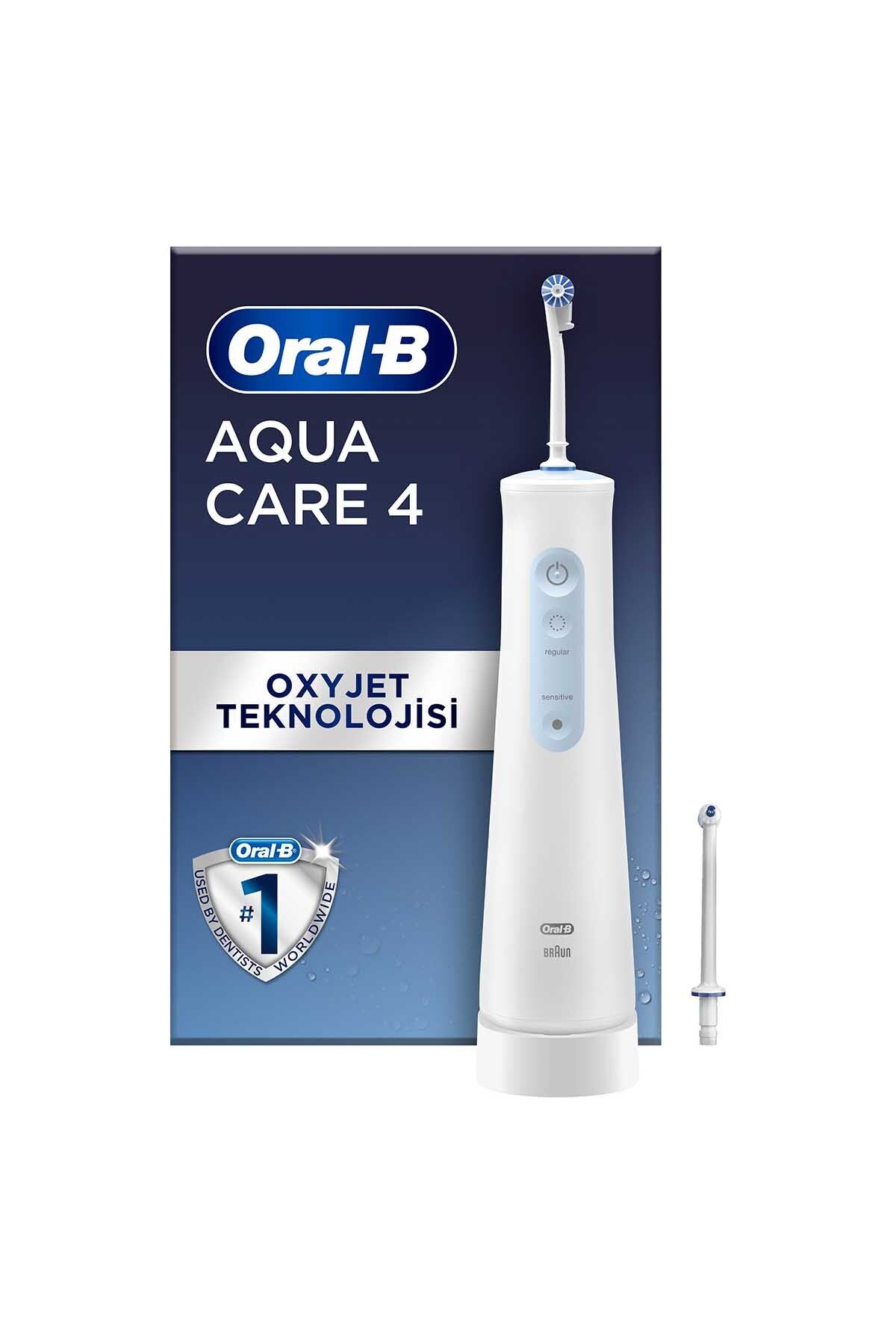 Oral-B Oxyjet Teknolojisine Sahip Aquacare Series 4 Ağız Duşu