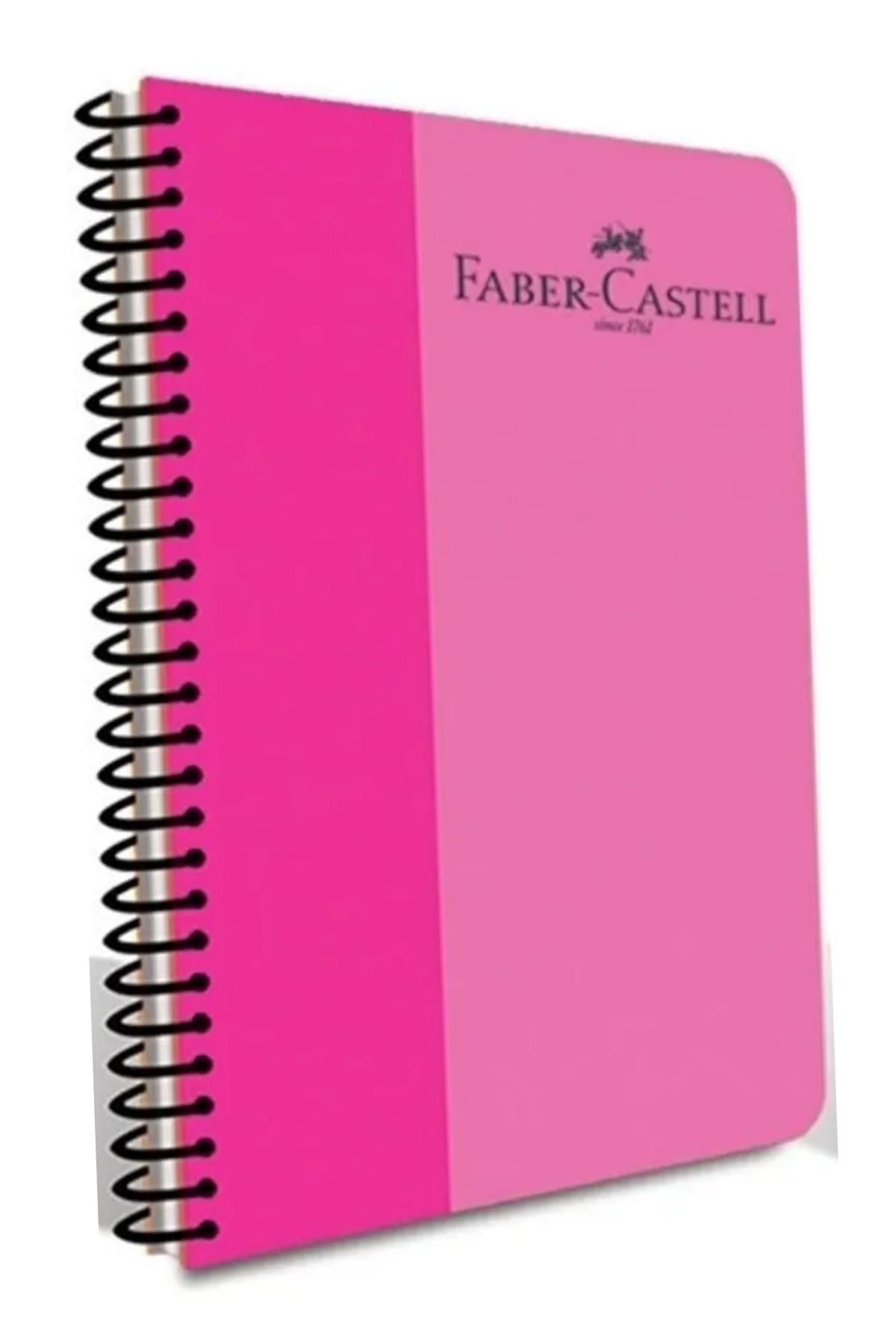 Faber Castell A4 Spiralli Bicolor Plastik Kapak Telli Defter 160 Yaprak Çizgili Mavi