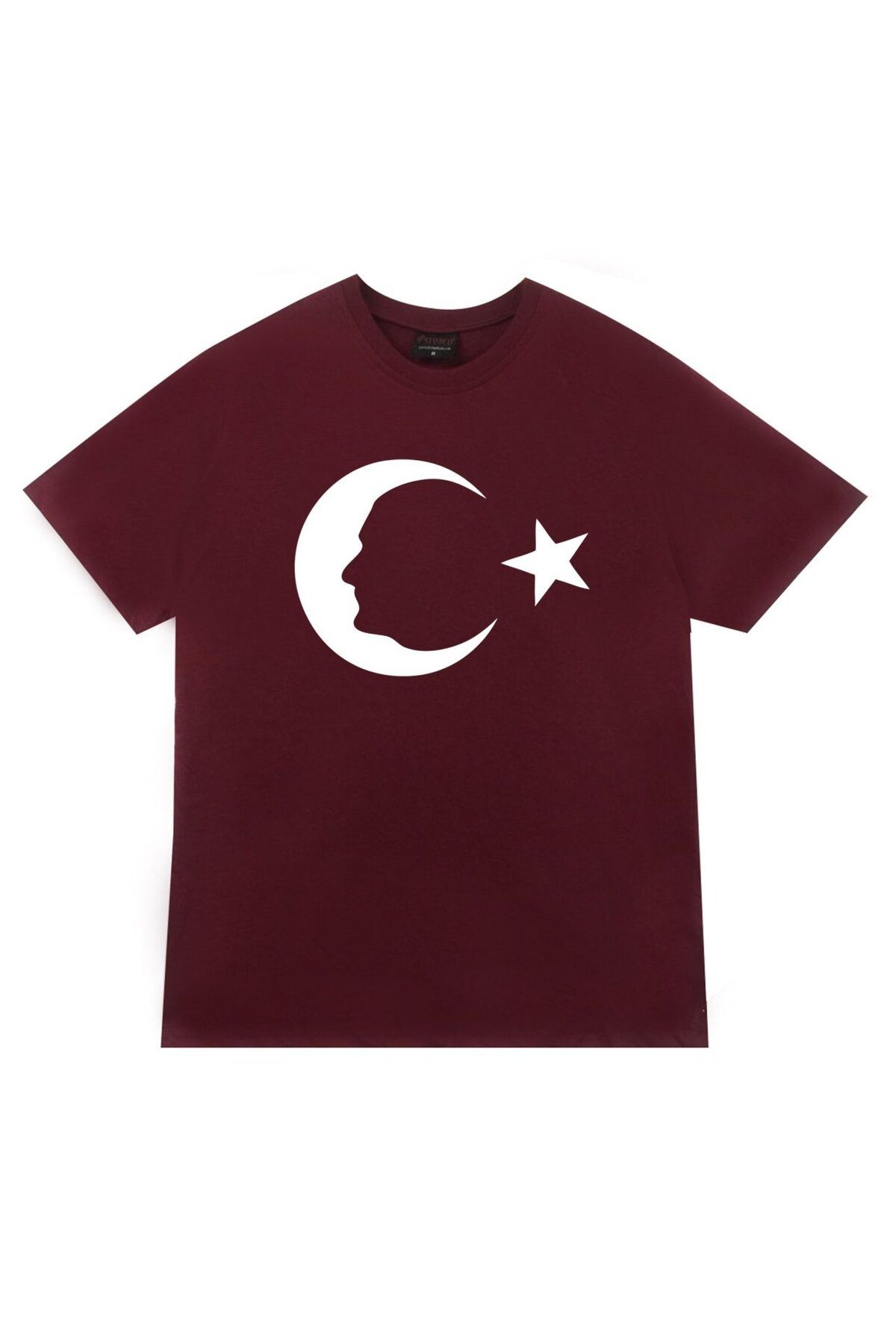 fame-stoned Gazi Mustafa Kemal Atatürk Baskılı T-shirt