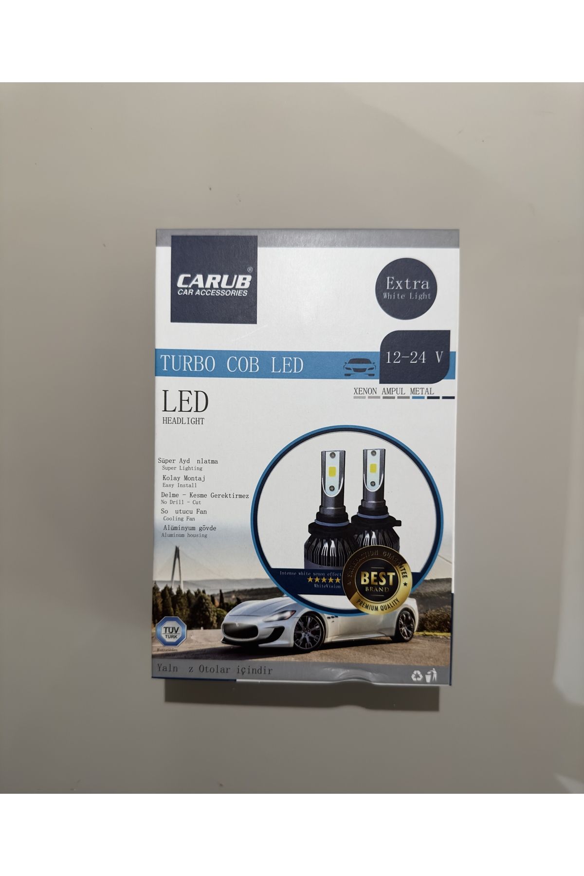 Carub TURBO COB LED XENON LED (H11) 12-24V