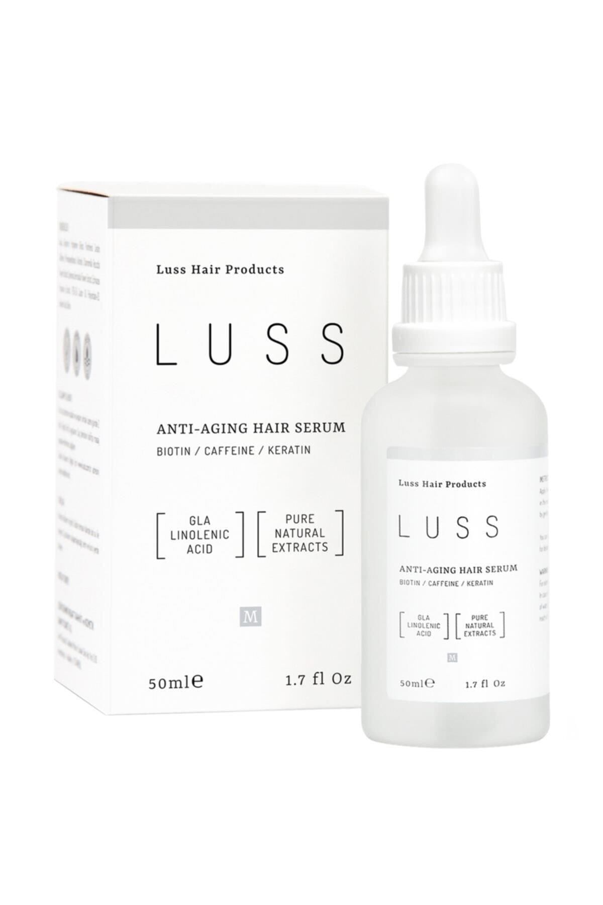 LUSS - Erkek Anti Aging Hair Serum - Saç Yoğunlaştırıcı , Anti Aging , Dökülme Karşıtı