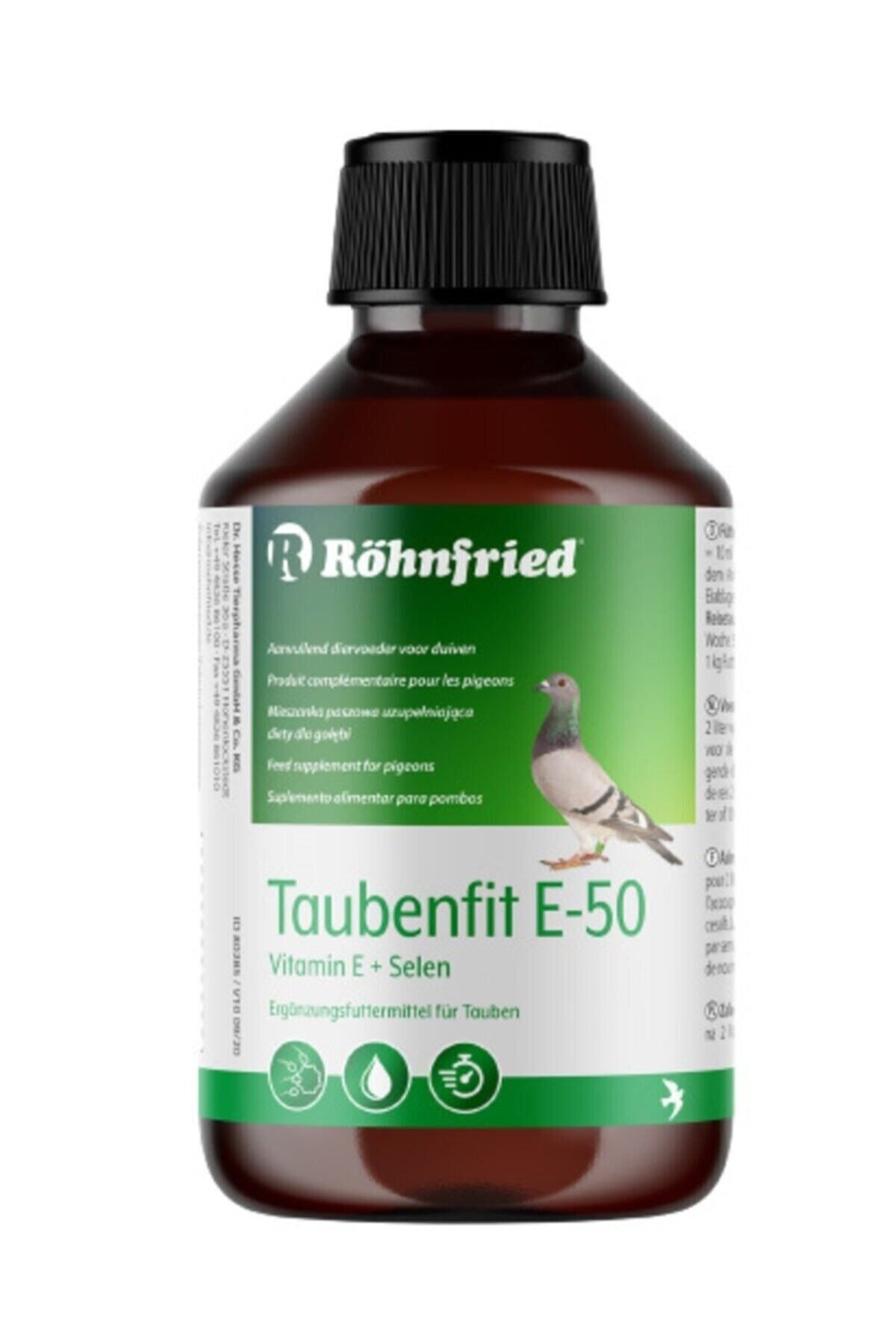 Röhnfried Taubenfit E-50 E Vitamini Selenyum (50 ML BÖLÜNMÜŞ ÜRÜN)