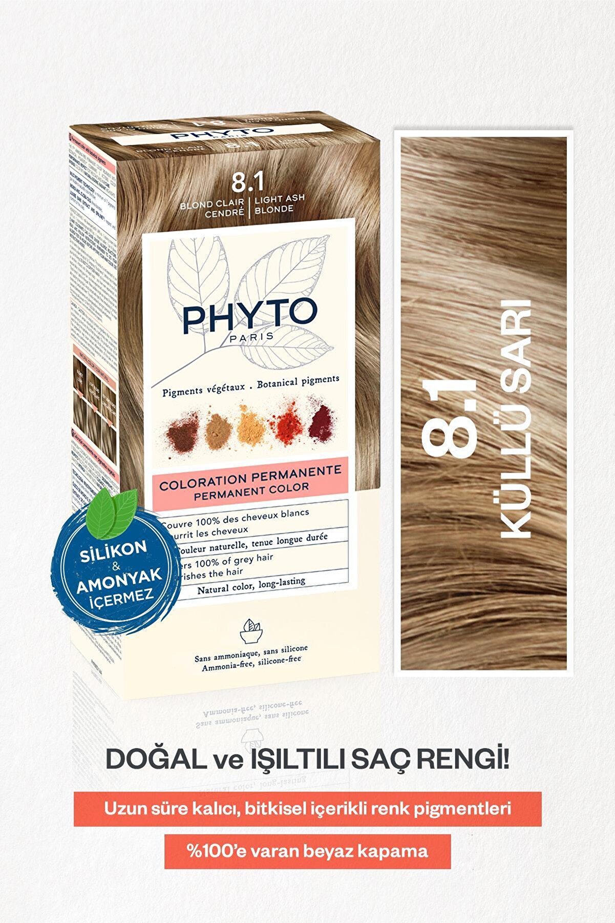 Phyto Color 8.1 Küllü Sarı Amonyaksız Kalıcı Bi?tki?sel Saç Boyası