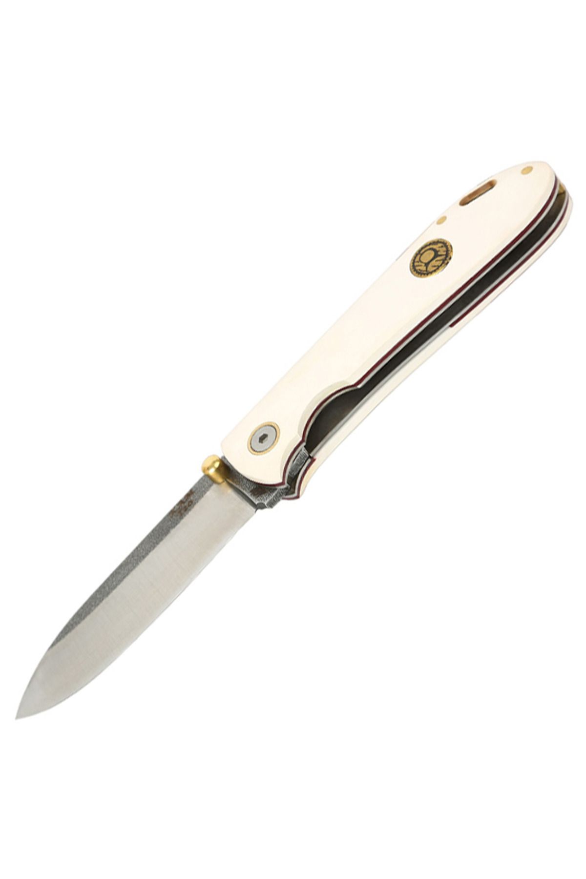 KAM KNIFE - T20 - N690 Çelik - Beyaz Kabza- Çakı