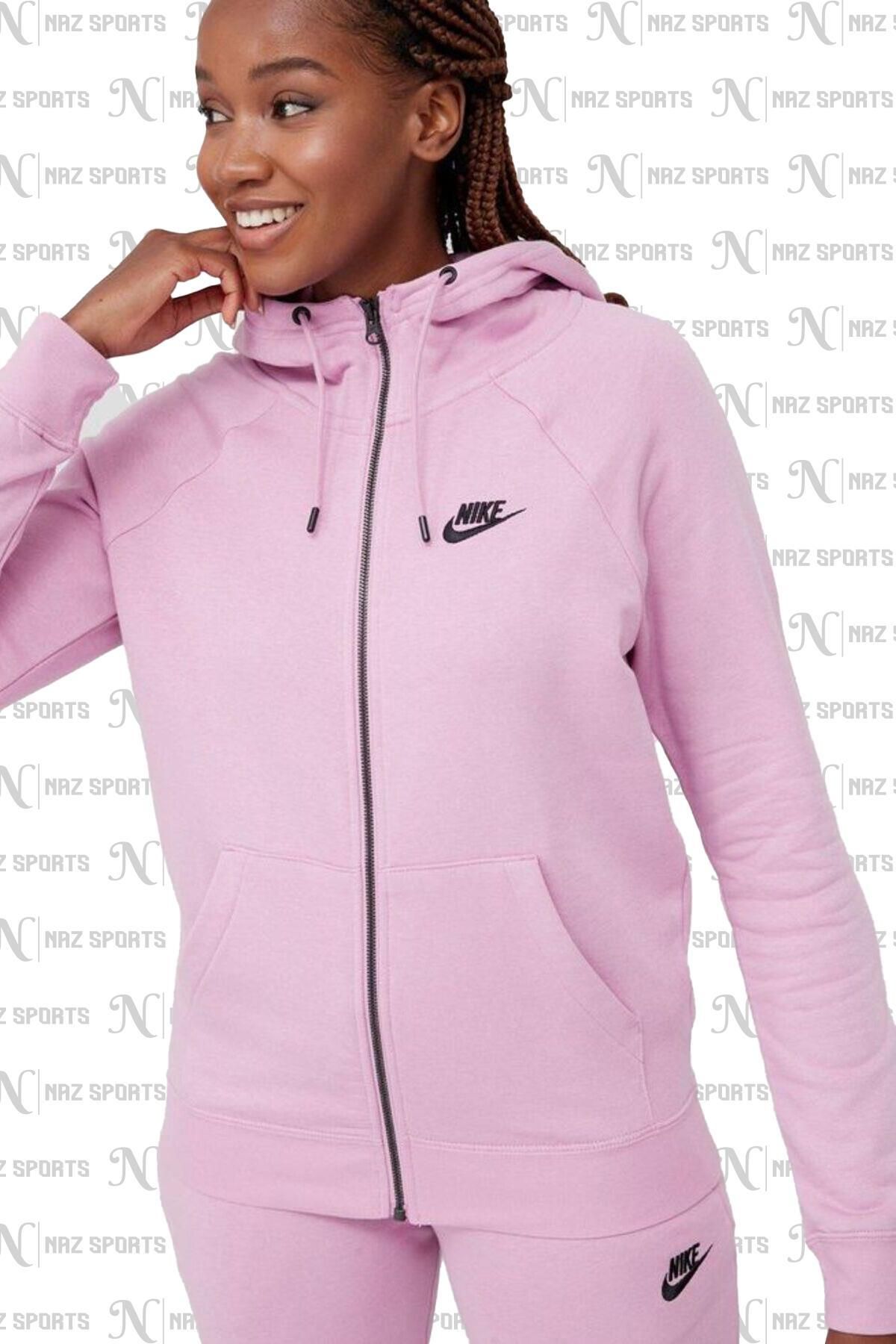 Nike Essantials Fleece Standart Kesim Kadın Spor Sweatshrit