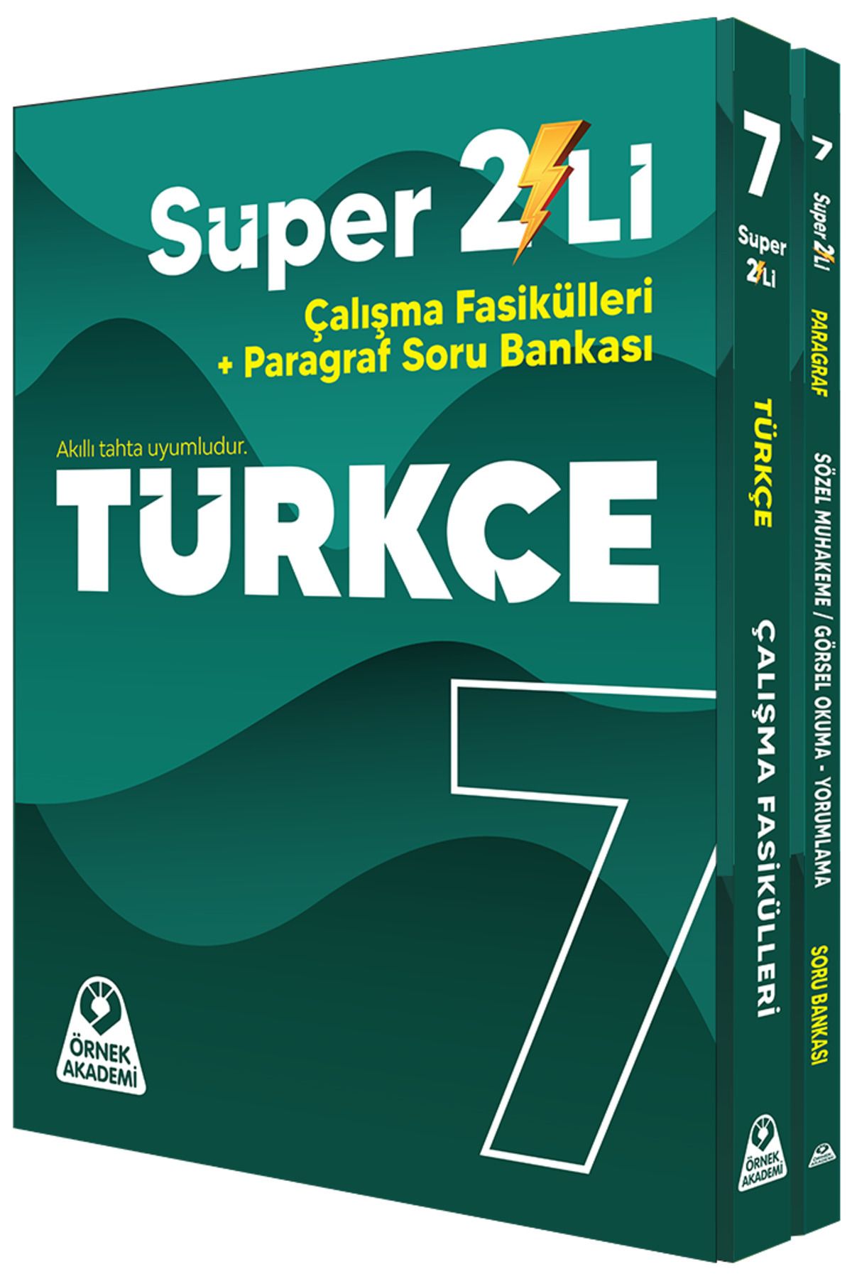 Örnek Akademi Yayınları 7. Sınıf Süper İkili Türkçe Seti (2 Kitap)