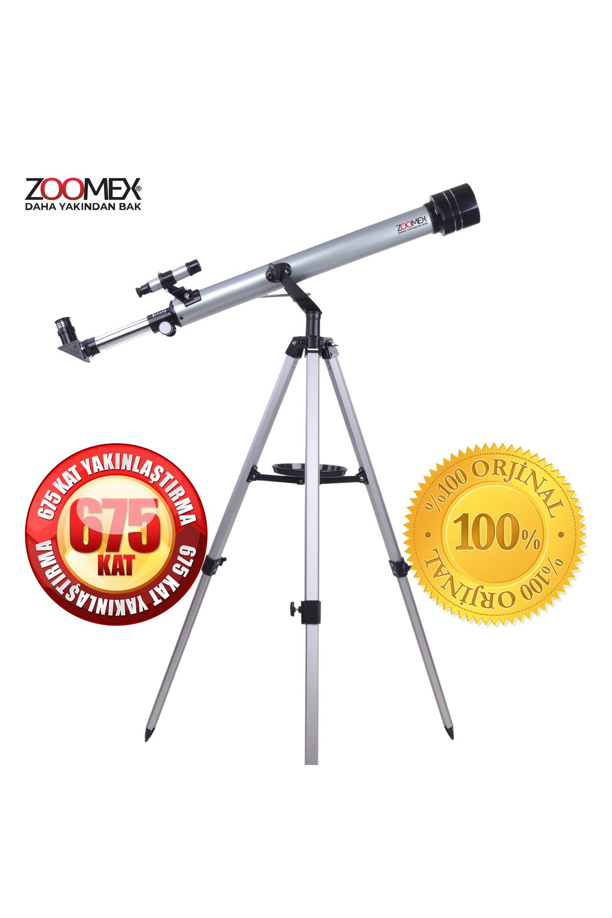 Zoomex F90060m Astronomik Teleskop 675x Yakınlaştırma - Eğitici Ve Öğretici Geleceğin Bilim Adamı Olun!!!