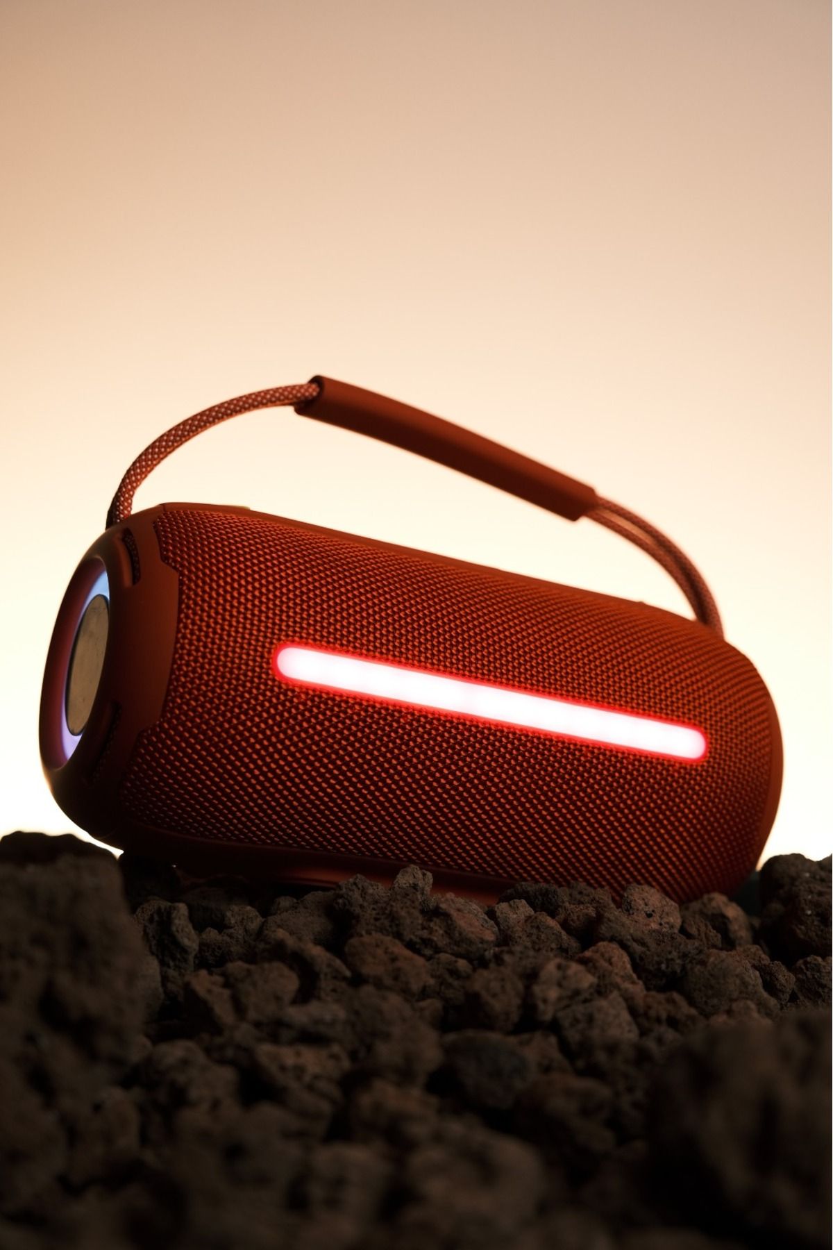 KİNGER Boombox Yüksek Ses Bluetooth Hoparlör Ios Android Bilgisayar Tv Çift Bass Suya Ve Toza Dayanıklı