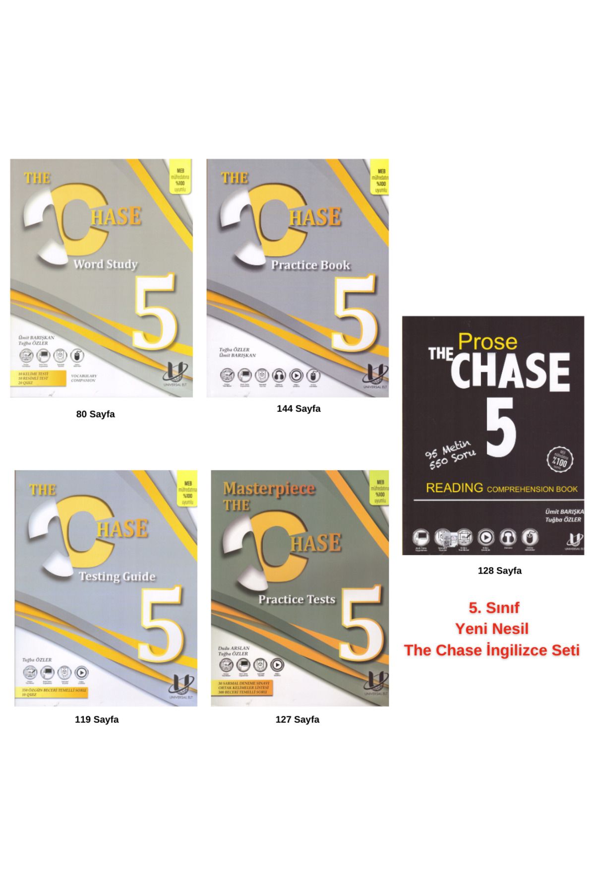 Universal 5. Sınıf Yeni Nesil The Chase İngilizce Seti