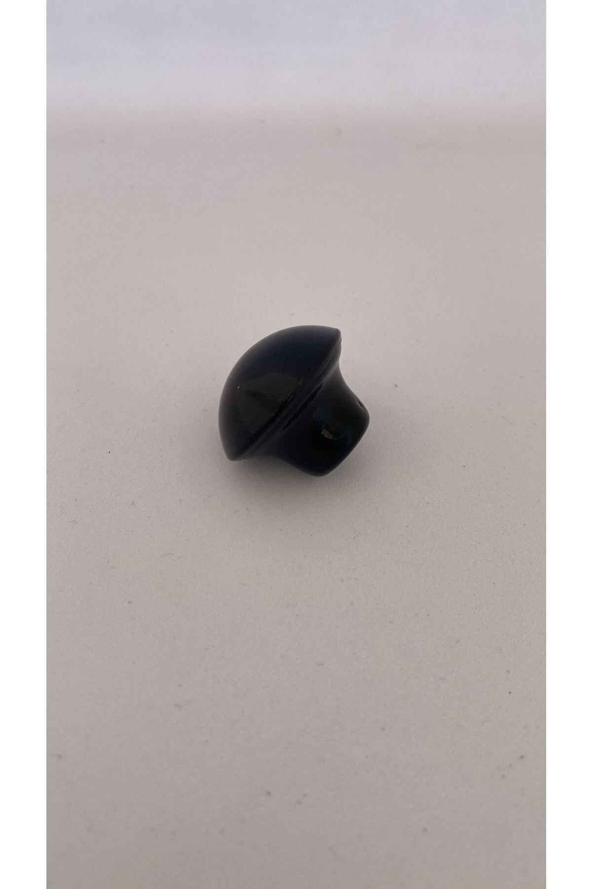 STR MOBAKS Str Siyah Mantar Düğme Dolap Mutfak Çekmece Vestiyer Kulp