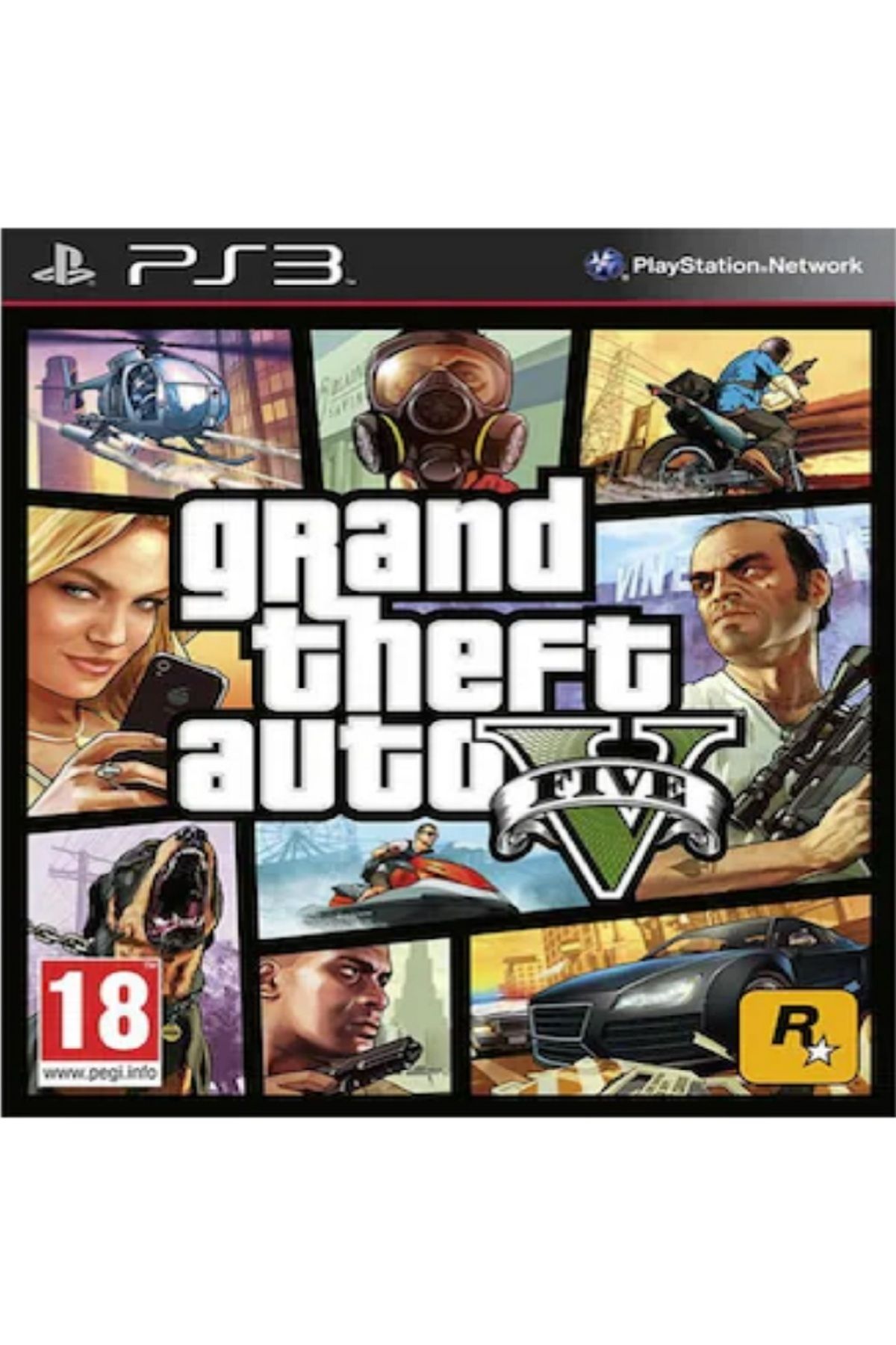 RockStar Games Gta 5 - Grand Theft Auto 5 Ps3 Oyunu