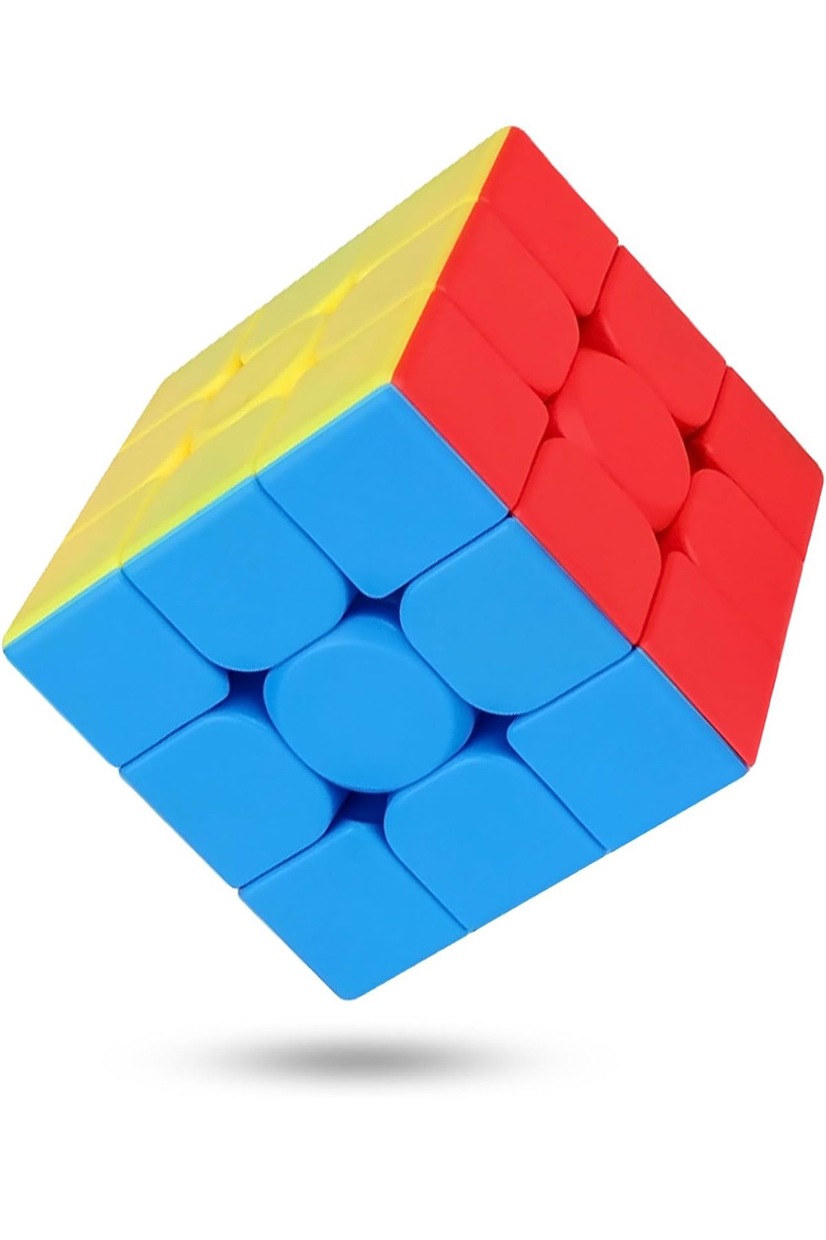 Toyaş Speed Cupe Rubik Küp Zeka Küpü 3x3 Canlı Renkler Hız Küpü,Fidget Oyuncak Seyahat Zeka Oyunu