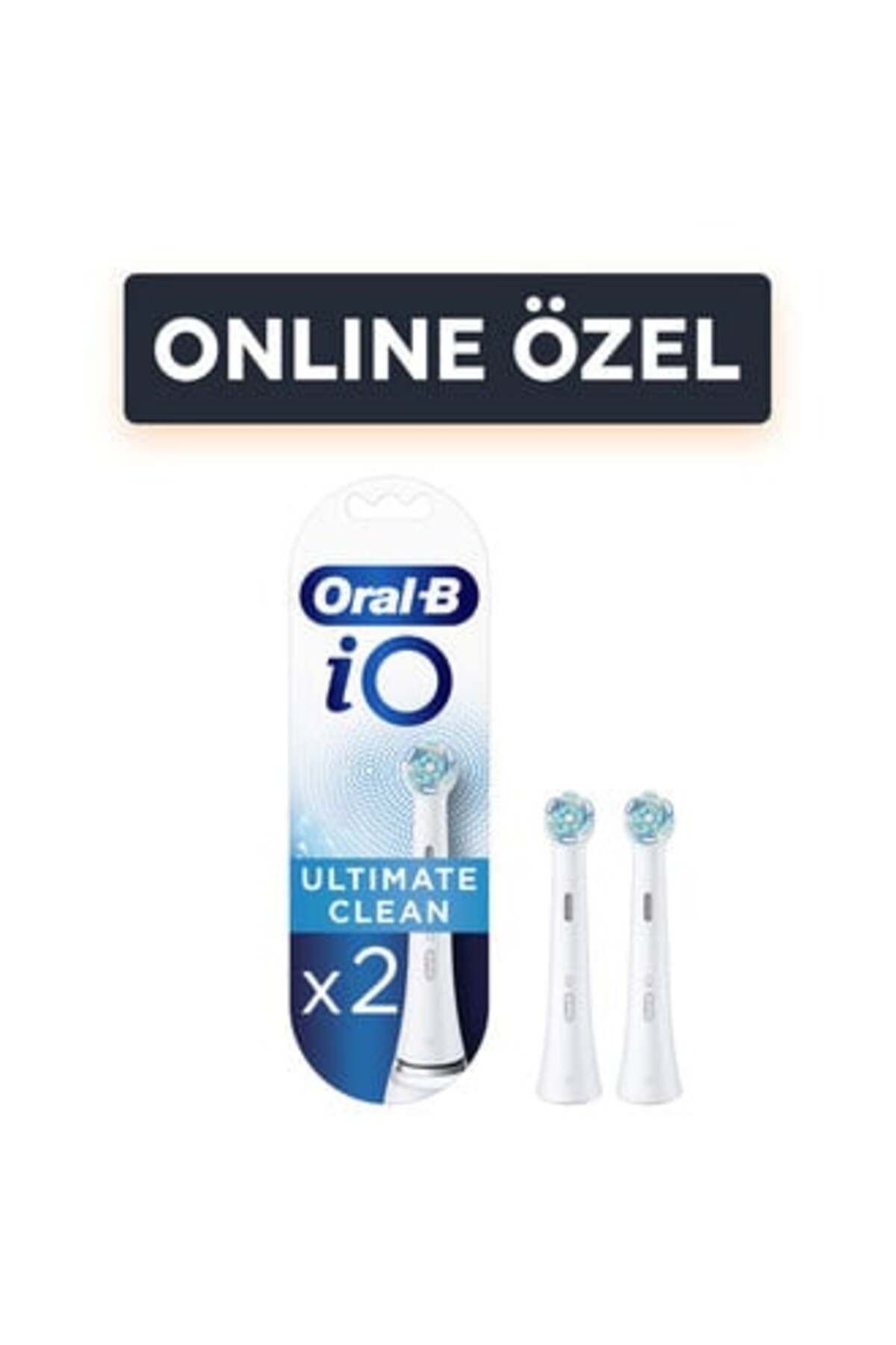 Oral-B Io Clean White Şarjlı Fırça Başlığı 2'li ( 1 ADET )