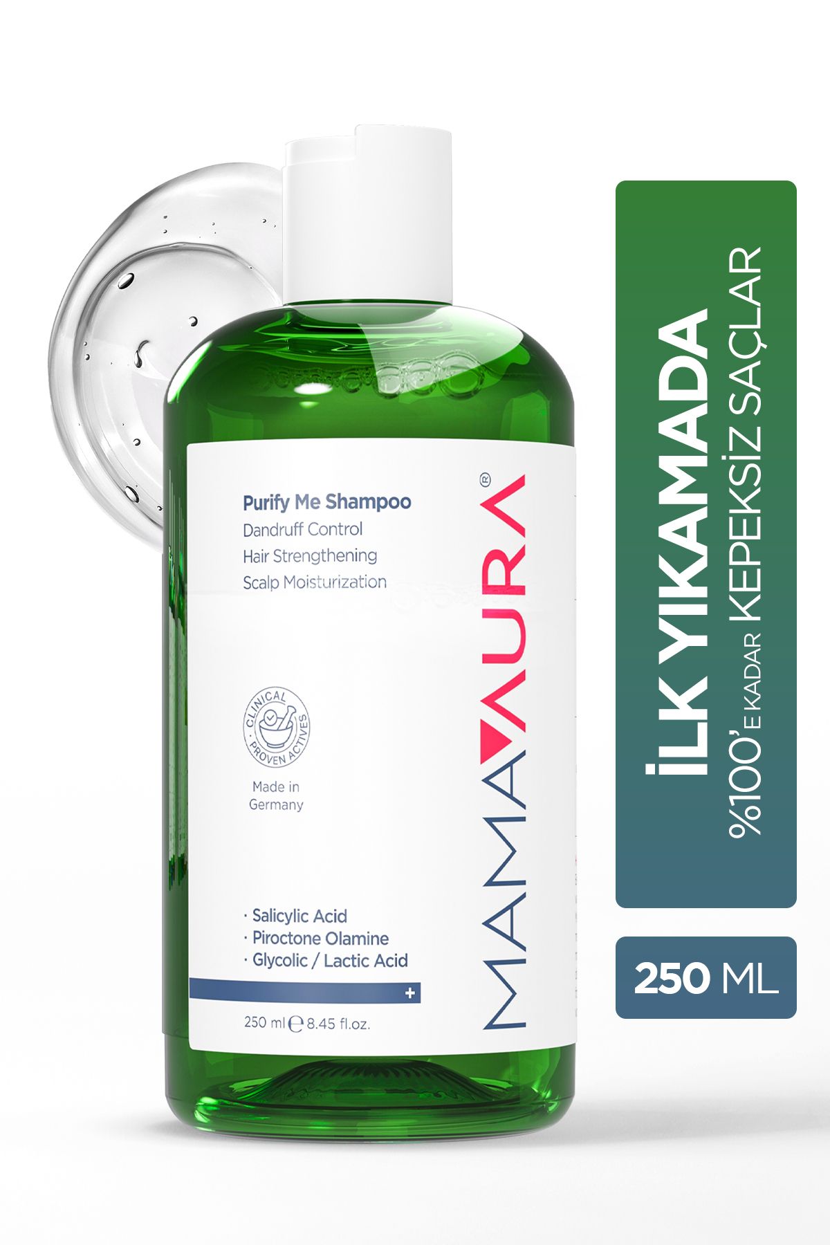 MAMAAURA Kepek Ve Kaşıntı Karşıtı Şampuan - Purify Me Shampoo 250 Ml