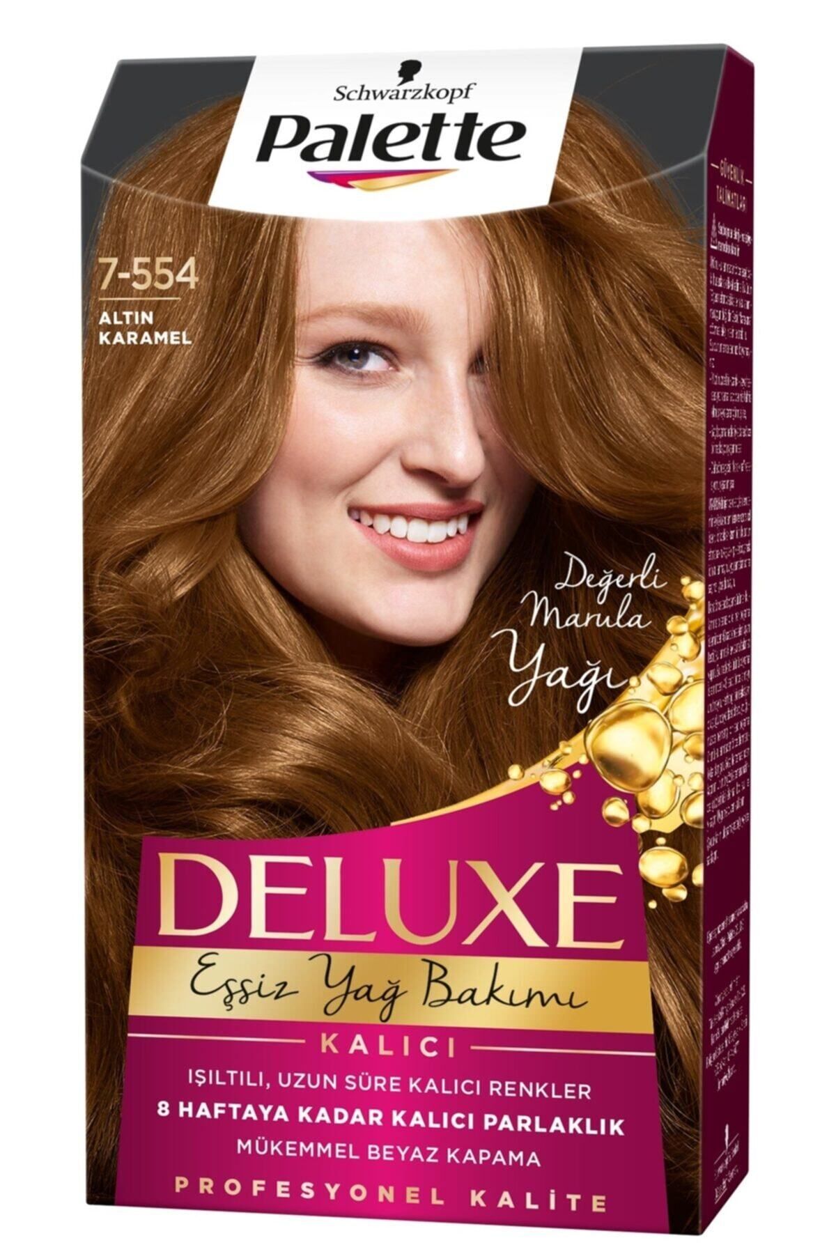 Henkel Palette Deluxe Saç Boyası Altın Karamel 50 ml