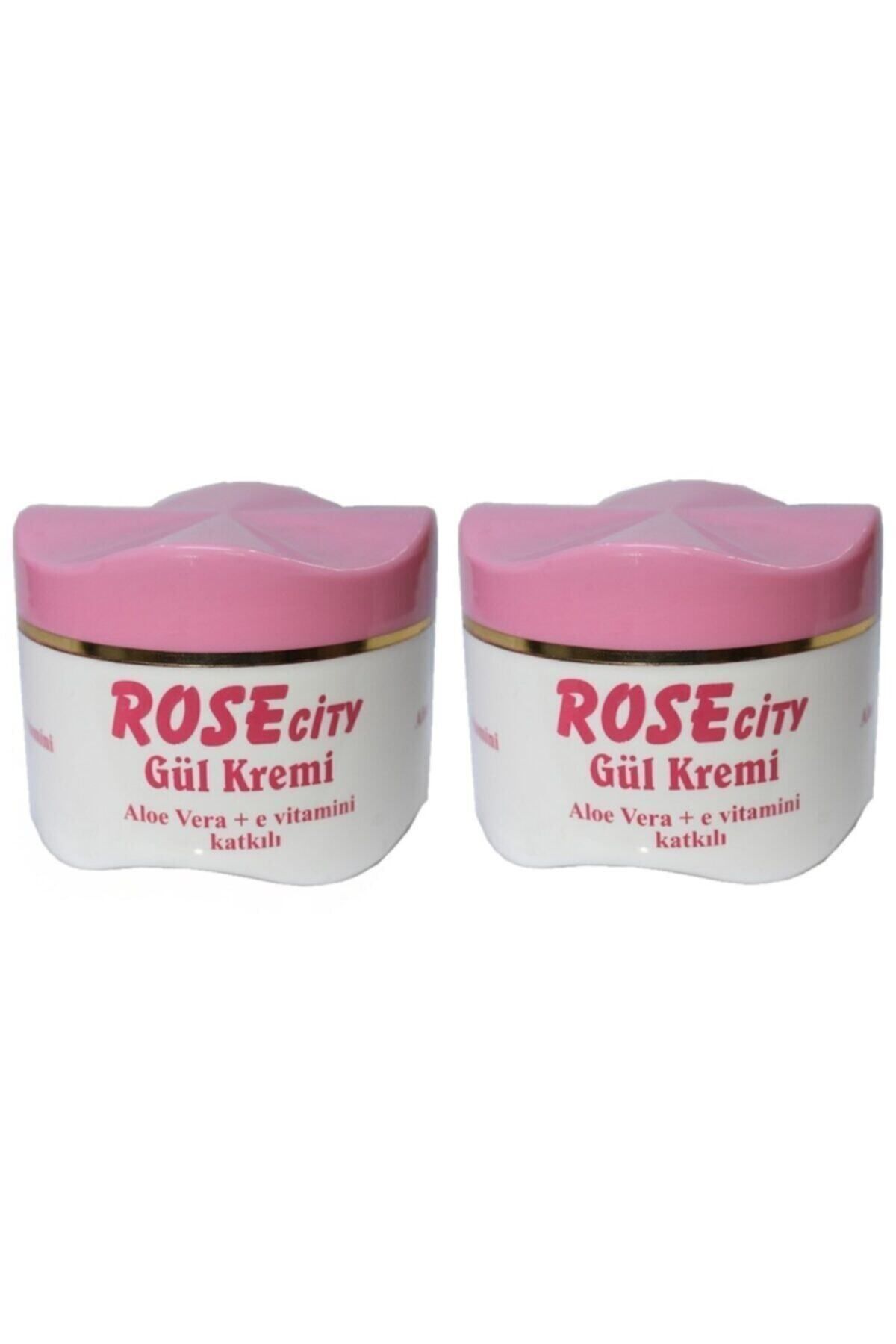 rosecity 2 Adet 275 Ml Gül Kremi Aloevera & E Vitamin