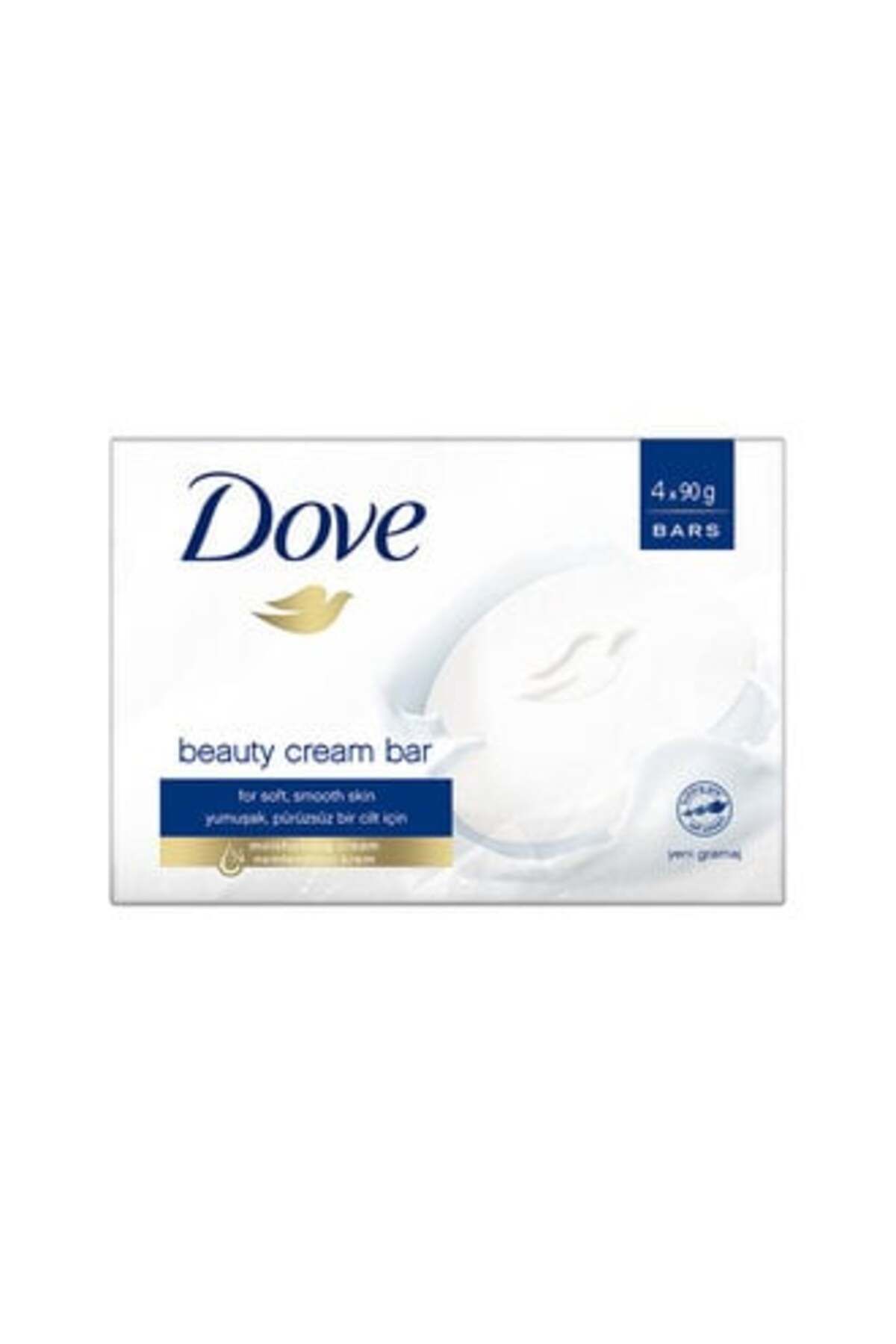 Dove Beauty Cream Bar Katı Güzellik Sabunu Original 4x90 g ( 1 ADET )