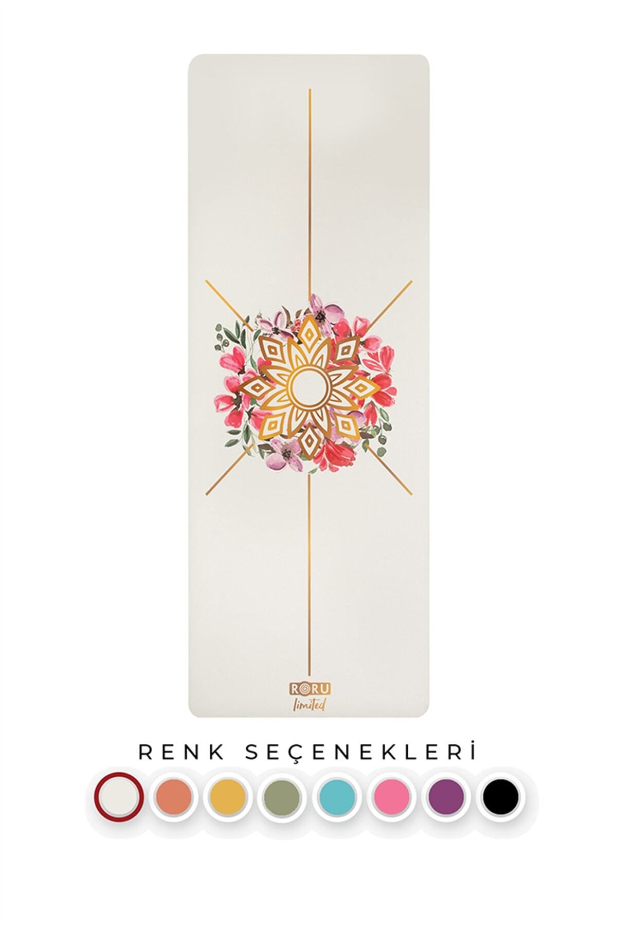 Roru Sun Serisi Yoga Matı-flower 5mm – Sınırlı Üretim
