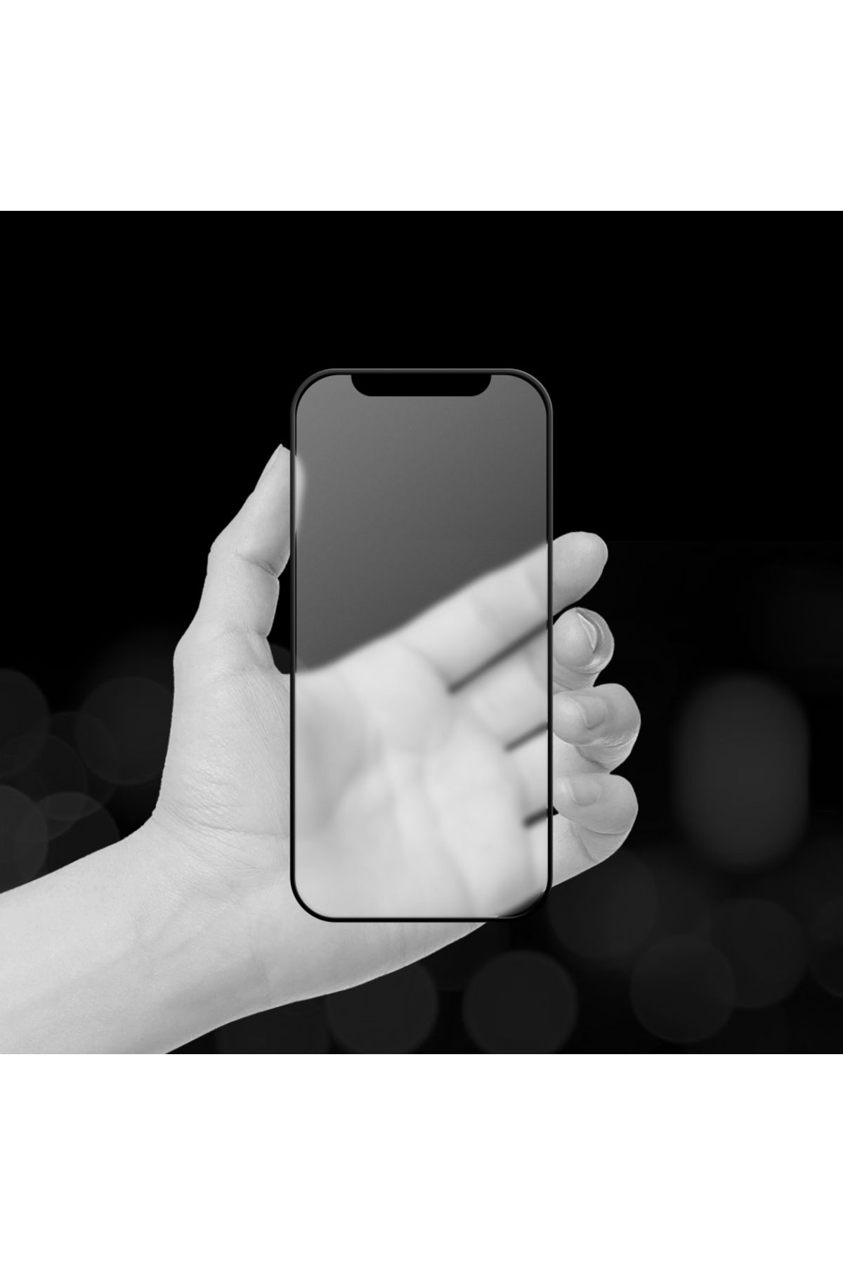 Casen iPhone 11 Uyumlu Seramik 6D Kırılmaz Su Tutmaz Tam Kaplayan Mat Ekran Koruyucu
