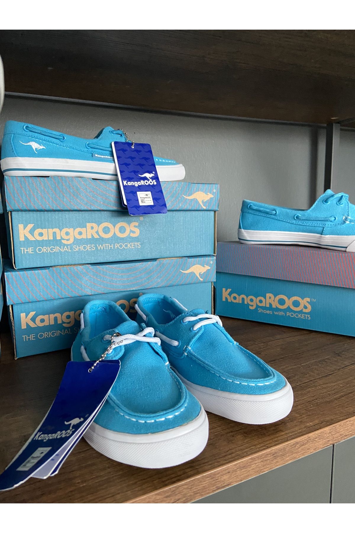 Kangaroos Açık Mavi Kadın Günlük Spor Ayakkabı - MARCO - KNY3ALSK002-410