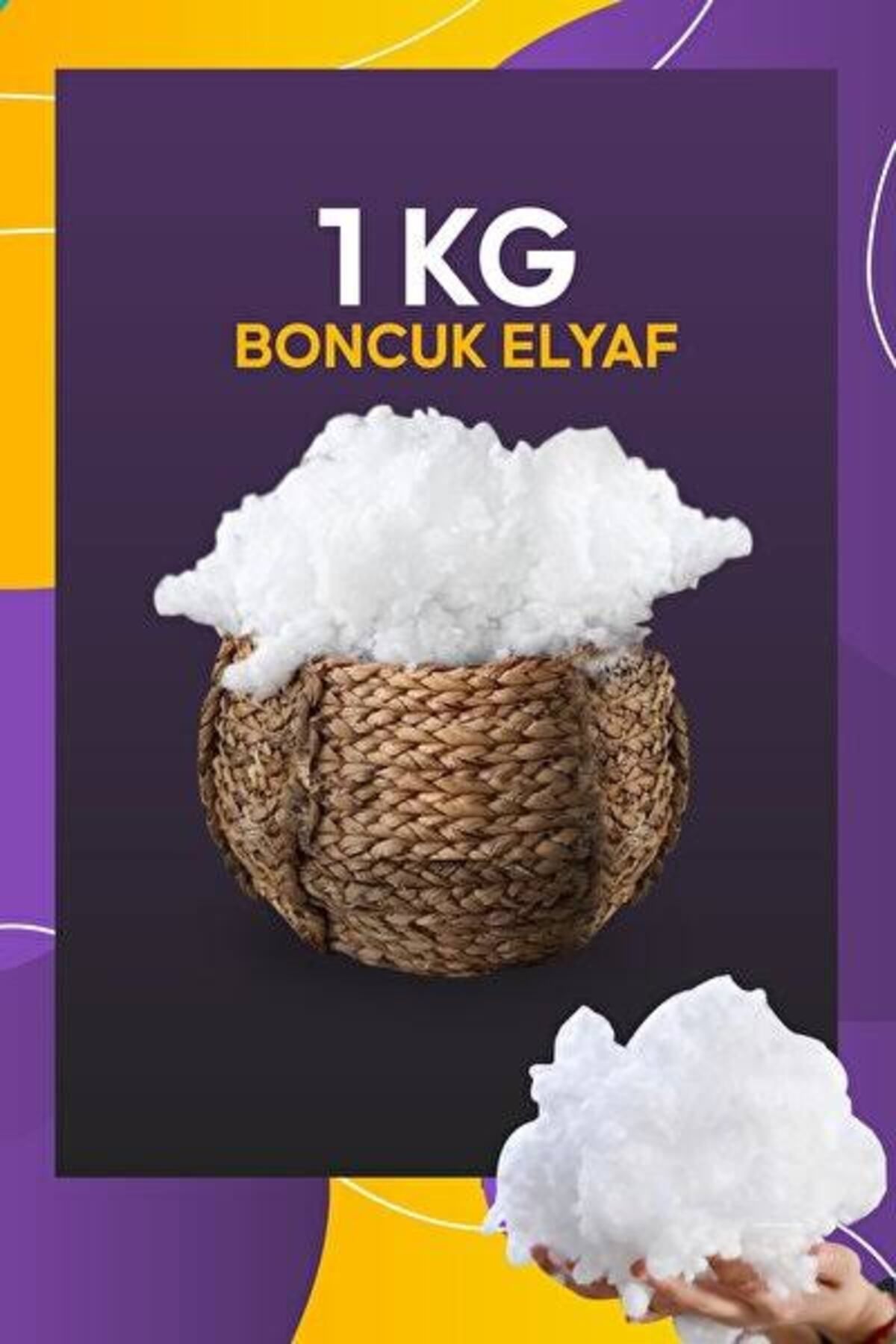 BLACK PEARL Boncuk Elyaf 1 kg %100 silikonlu