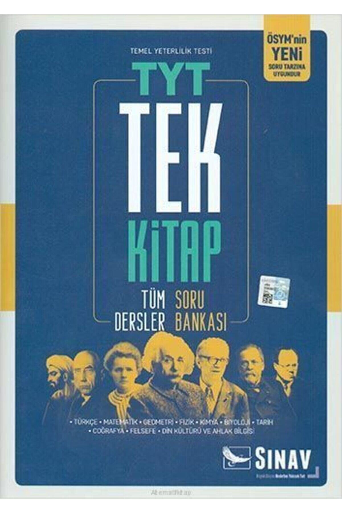 Sınav Yayınları Tyt Tek Kitap Tüm Dersler Soru Bankası
