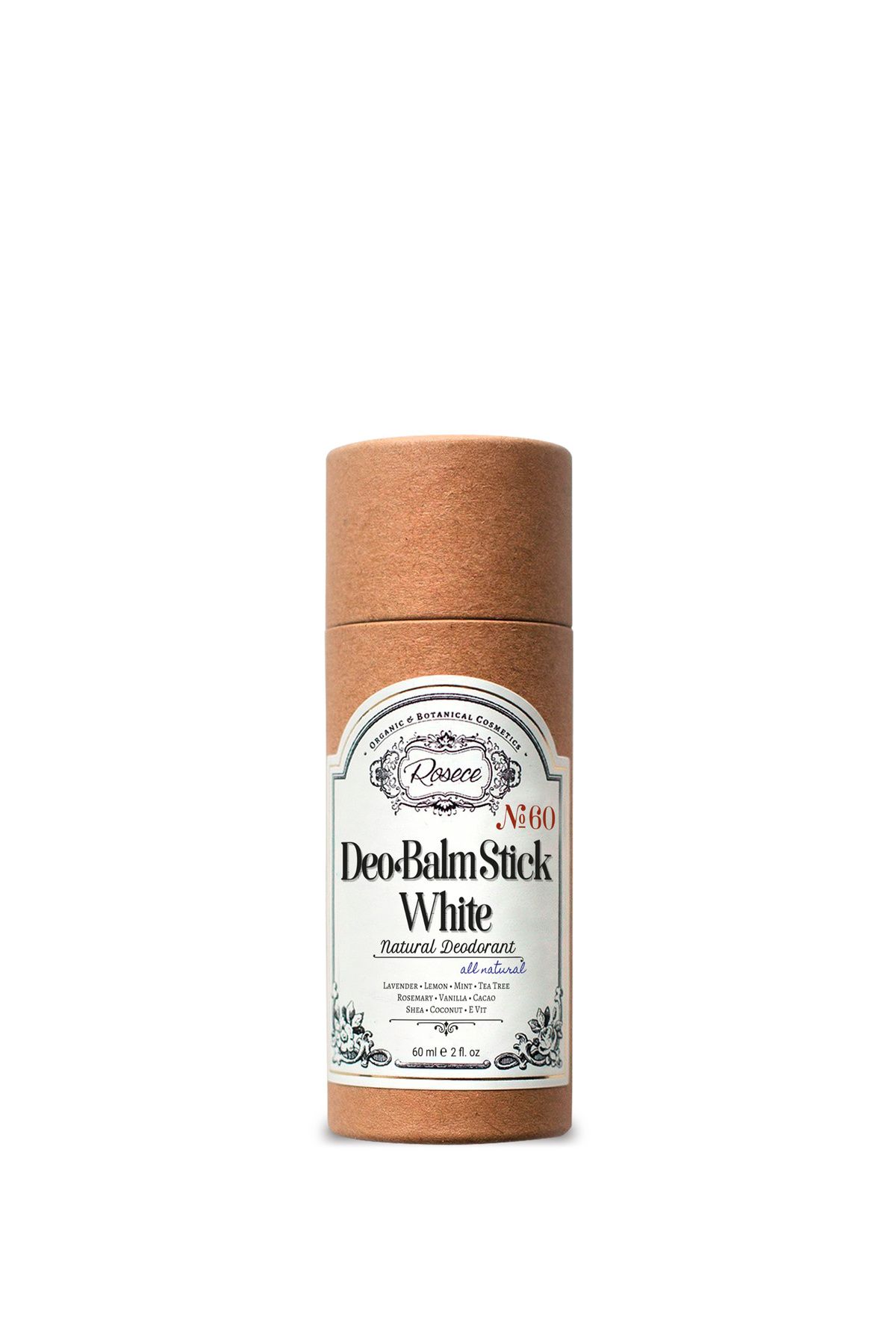 Rosece Deo Balm Stick White Doğal Deodorant 60 ml