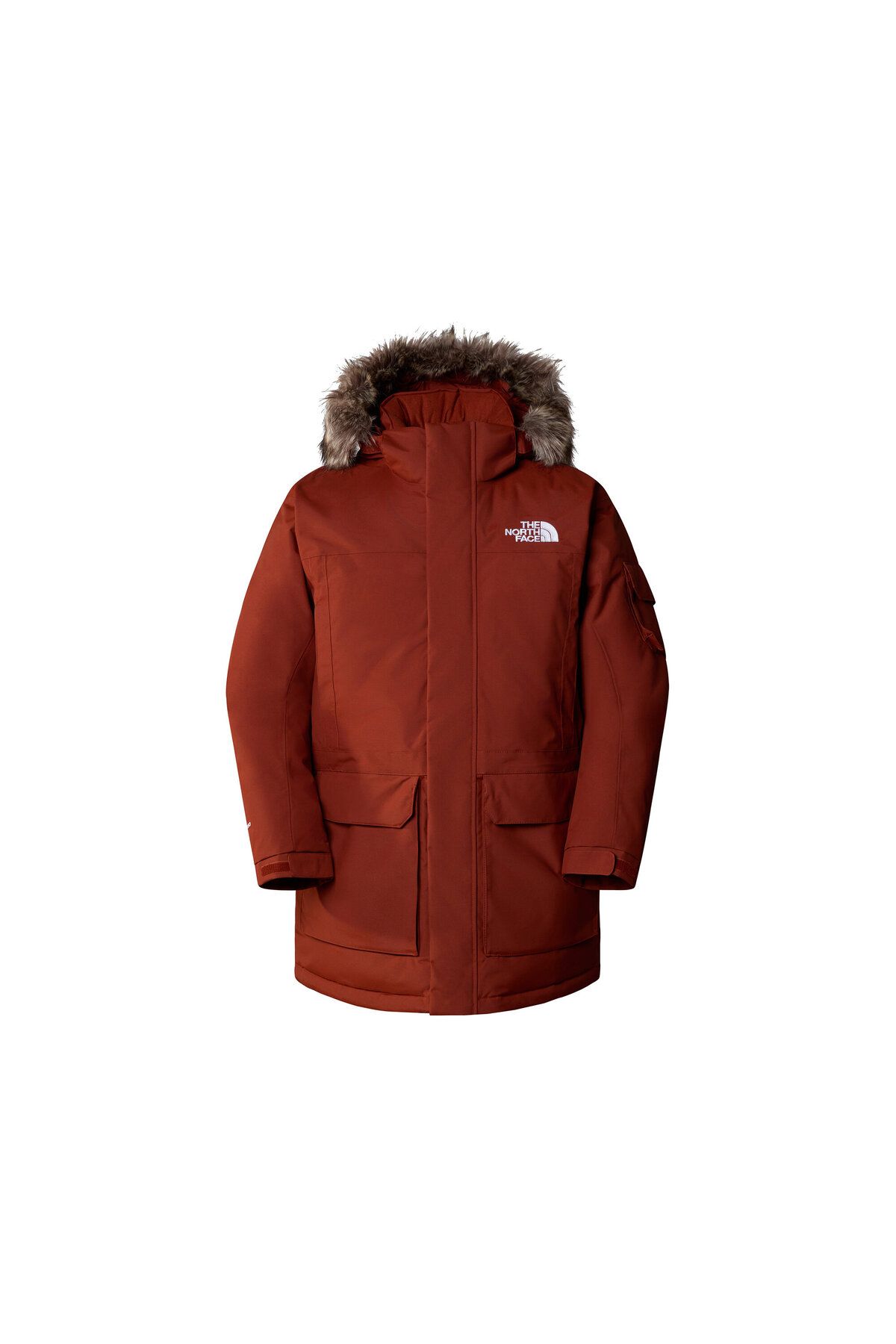 The North Face M Mcmurdo Jacket Erkek Outdoor Montu (550 Dolgu Kaz Tüyü) NF0A4M8GUBC1 Kırmızı