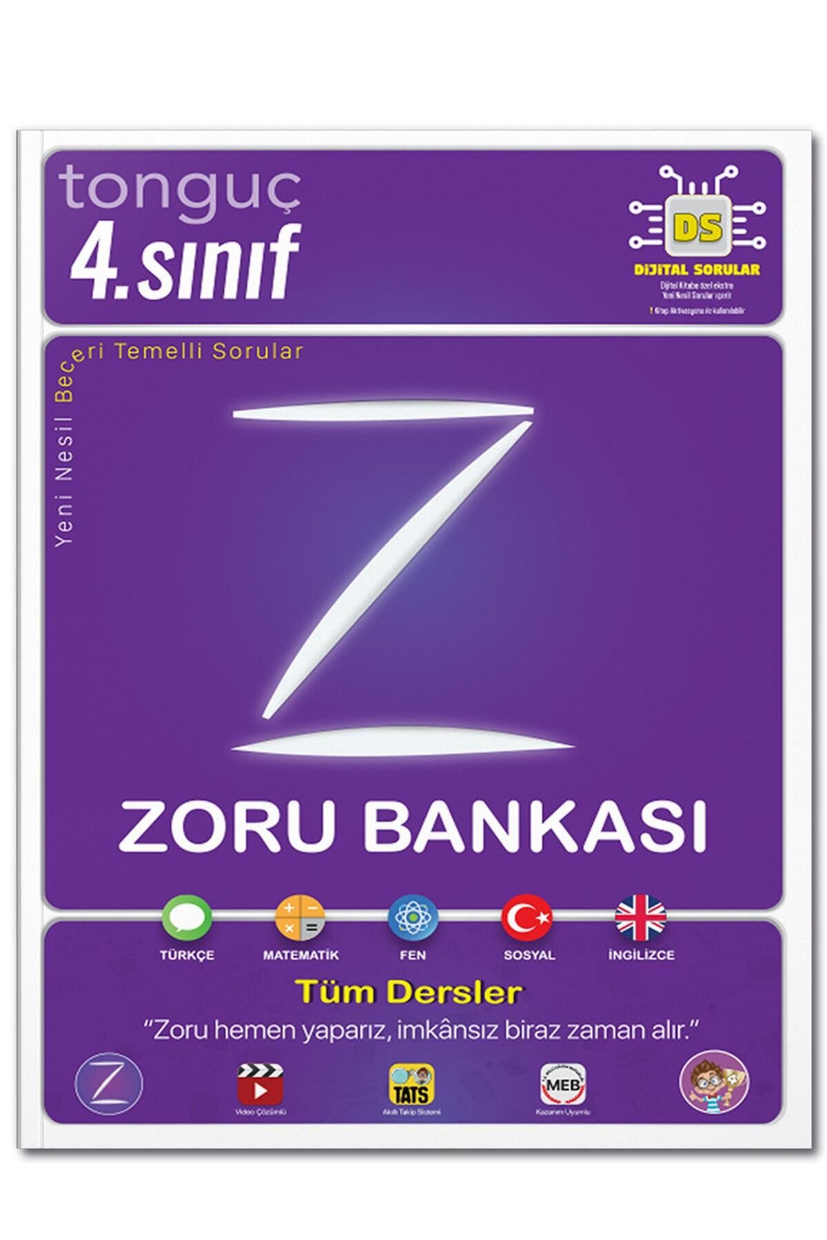 Tonguç Yayınları 4. Sınıf Tüm Dersler Zoru Bankası.