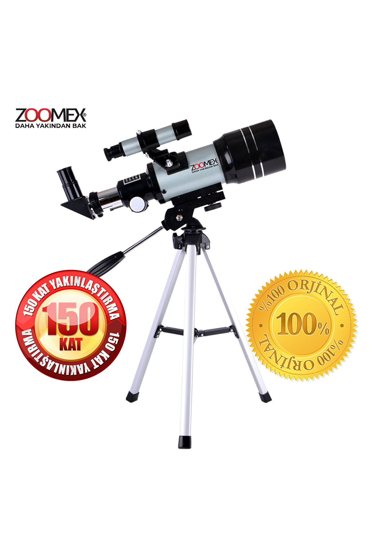 Zoomex F30070M Astronomik Teleskop - Eğitici ve Öğretici Geleceğin Gökyüzü Gözlemcisi Olun