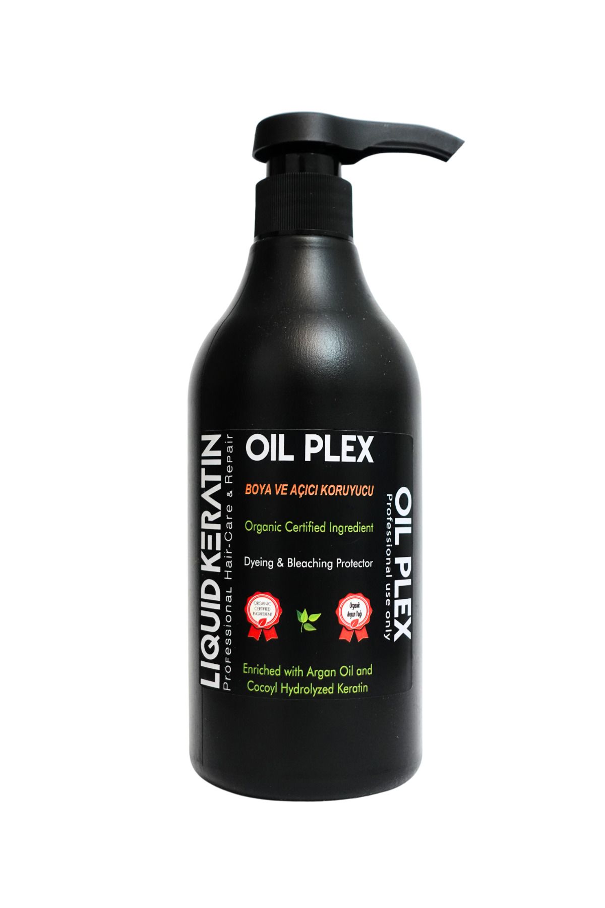 Liquid Keratin Oil Plex ( 500ml ) Saçı Yakmadan Açmak Için Saç Koruyucu