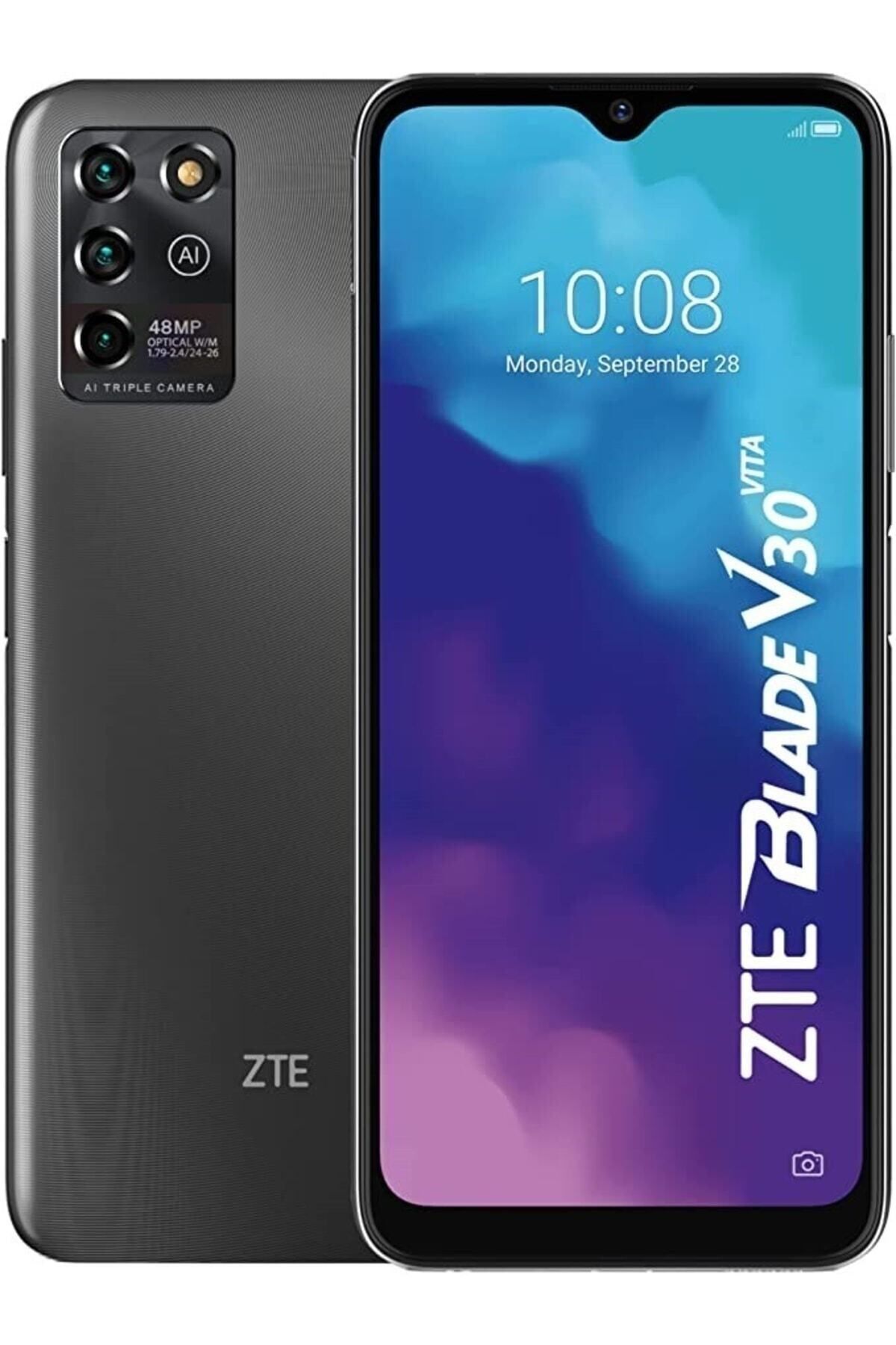 ZTE Blade V30 128 GB 4GB Ram Vita (Türkiye Garantili) Siyah