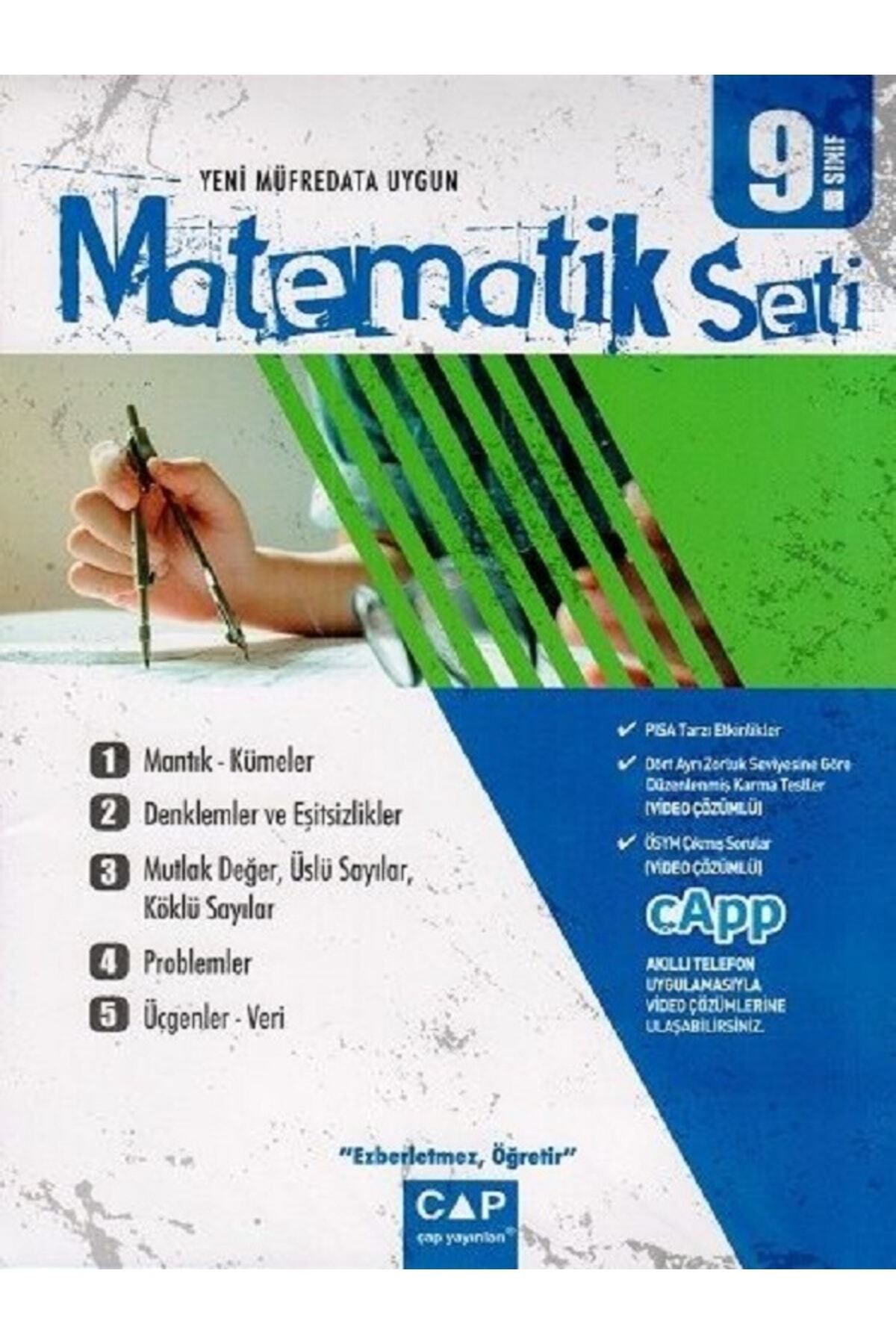 Çap Yayınları 9. Sınıf Anadolu Lisesi Matematik Fasikül Seti Yeni 2022