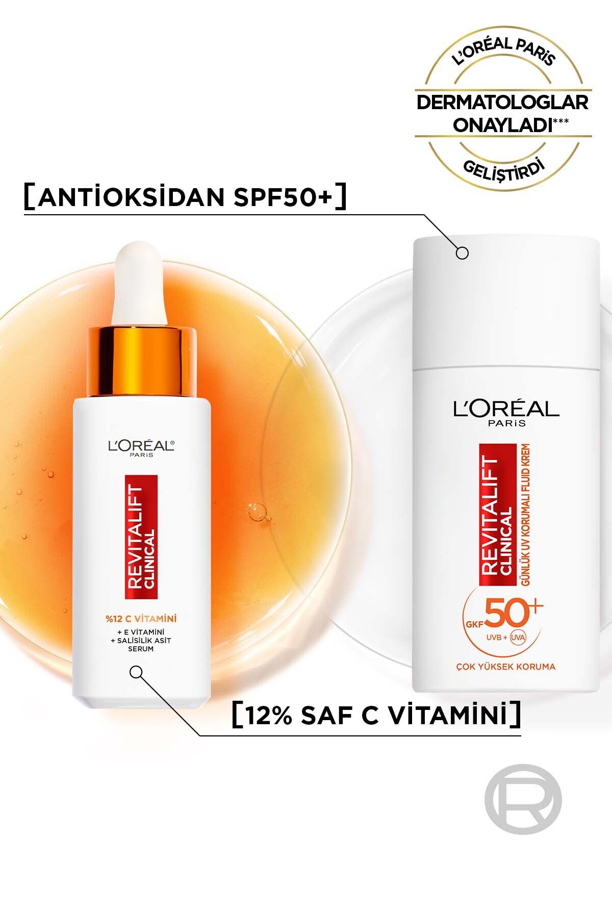 Revitalift Clinical Spf 50+ Günlük Yüksek Uv Korumalı Yüz Güneş Kremi 50ml_4