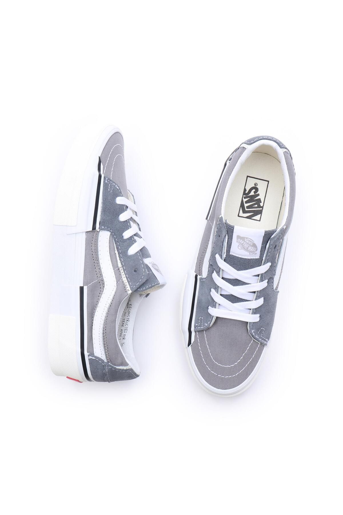 Vans SK8-Low Reconstruct Gri Spor Ayakkabı