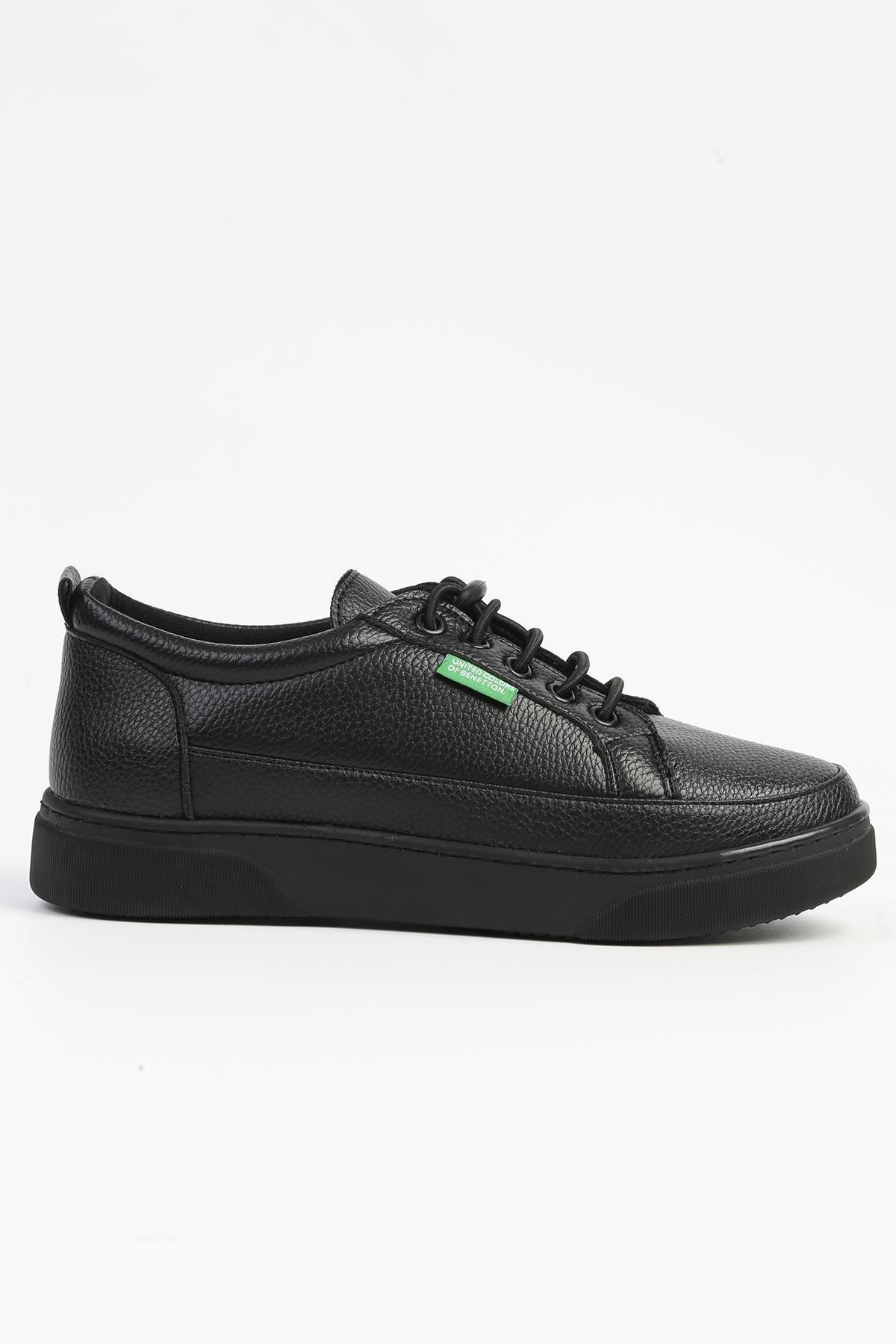 Benetton ® | BN-31055 - 3441 Siyah - Kadın Spor Ayakkabı