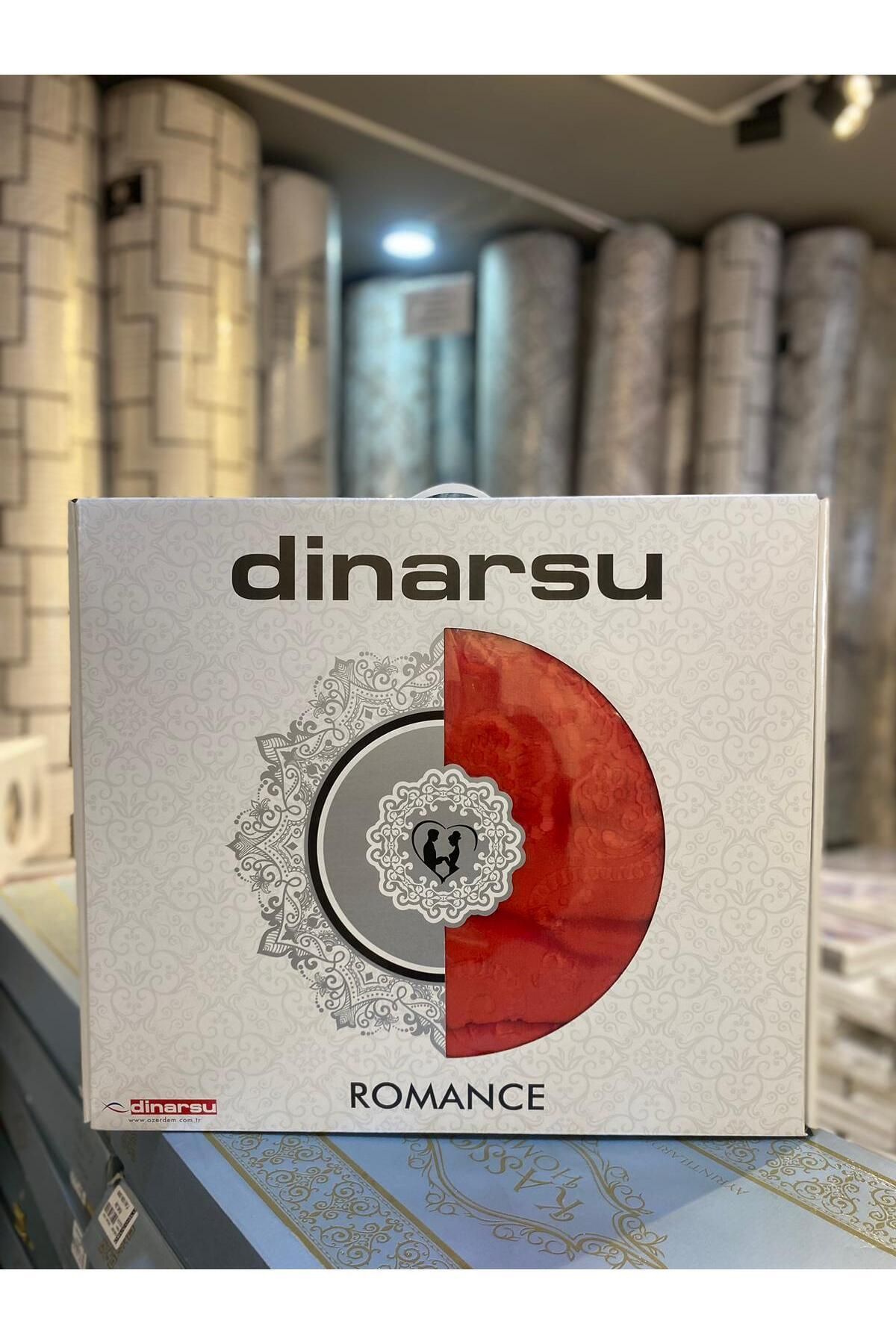 Dinarsu Romance Çift Kişilik Kutulu Battaniye 220 X 240 Cm Kırmızı