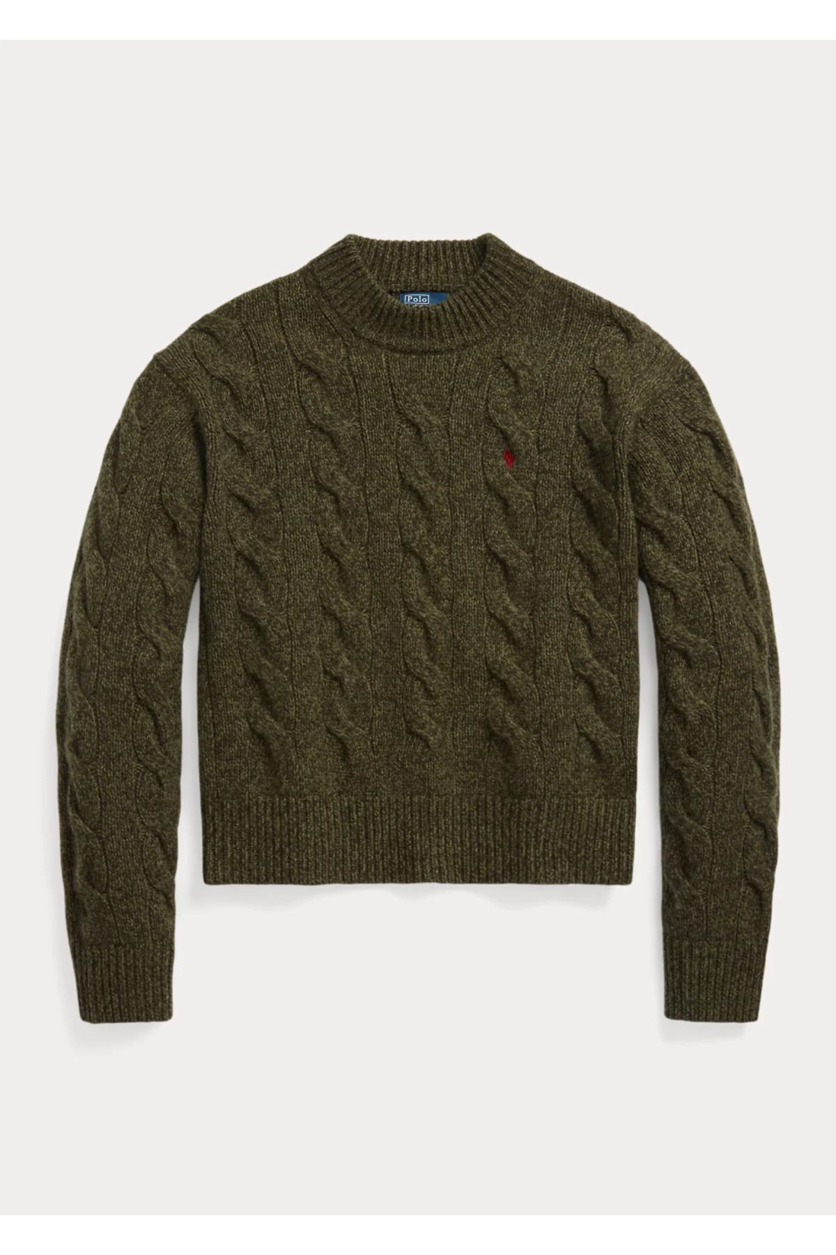 Ralph Lauren Cable Wool-Cashmere Mockneck SweaterPolo Ralph Lauren