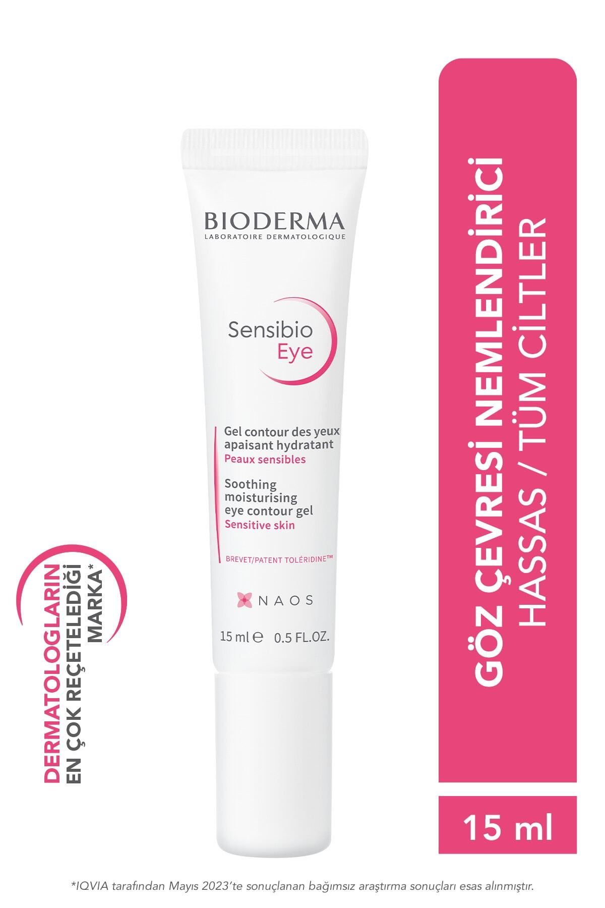 Bioderma Hassas Göz Çevresi için Hyalüronik Asit İçeren Nemlendirici Bakım Kremi 15 ml DEMBA95