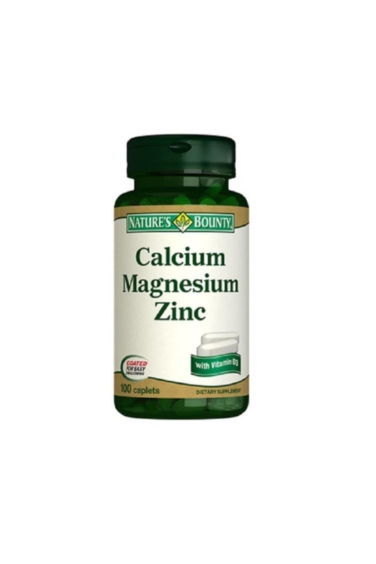 Natures Bounty Calcium Magnesium Zinc 100 Tablet