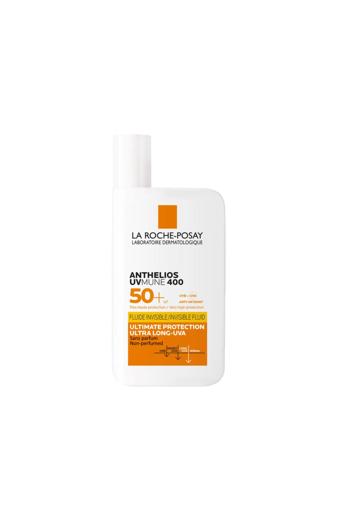La Roche Posay Anthelios UVmune Fluid SPF50+ Geniş Spektrumlu ve Yüksek UVA Koruması Sağlayan Güneş Kremi 50 ml