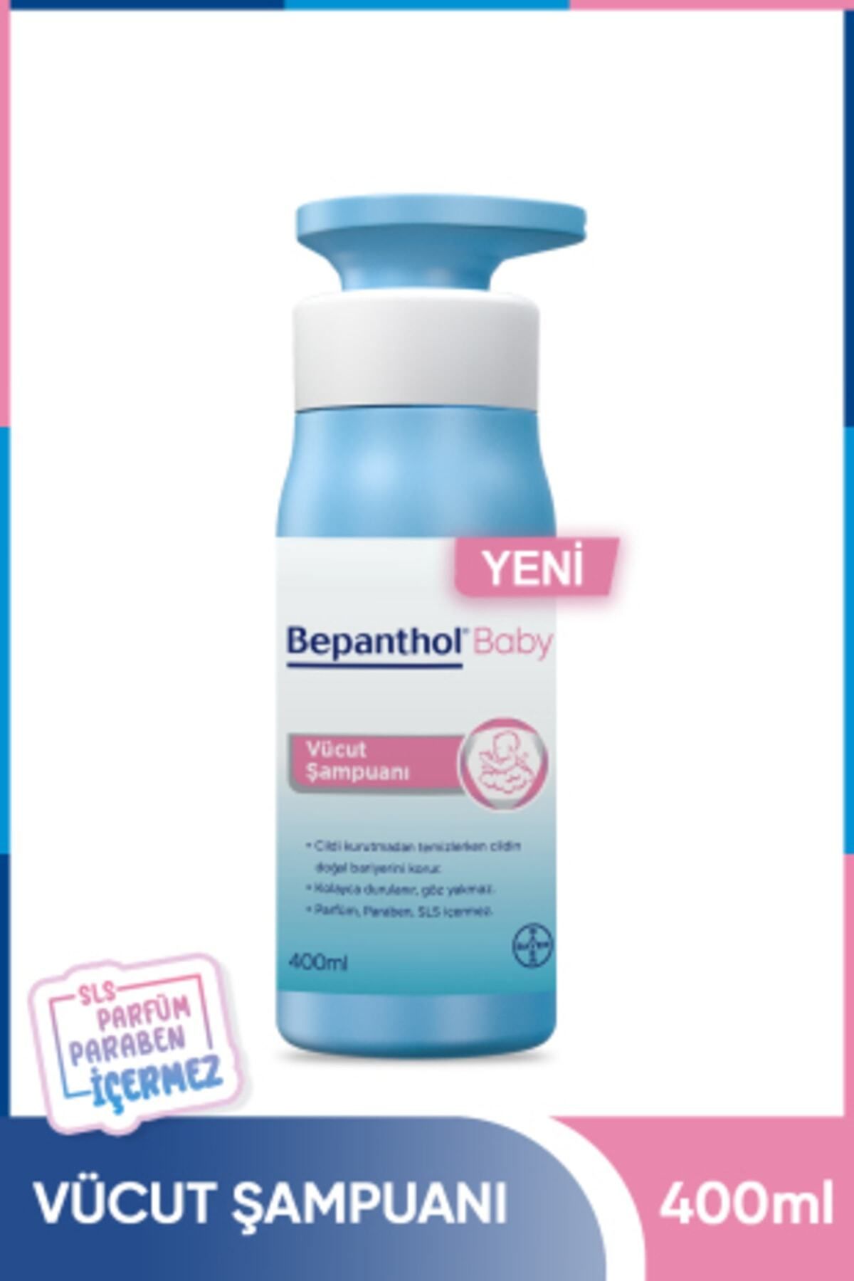 Bepanthol Baby Vücut Şampuan 400ml-Naturals Beauty--