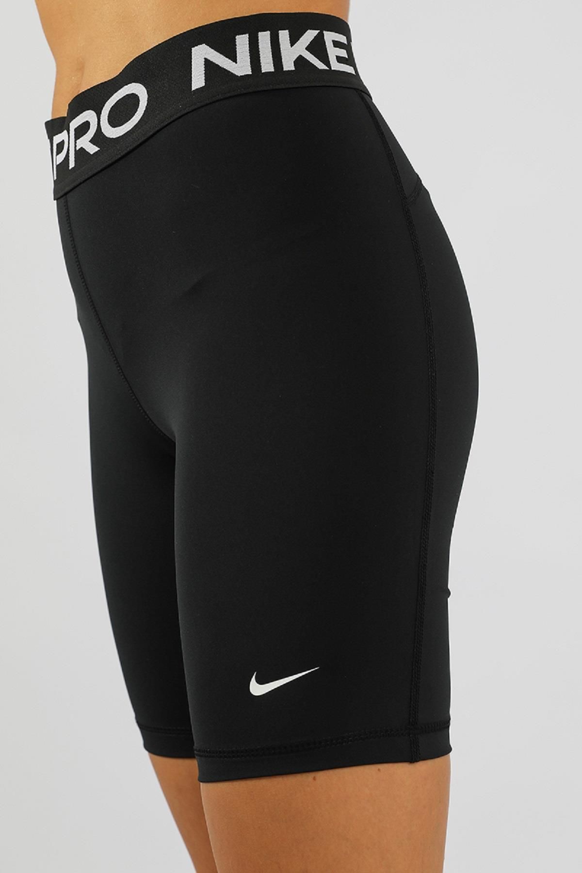 Nike Pro 365 Women's Shorts Tights 8 inch Siyah Tayt Şort