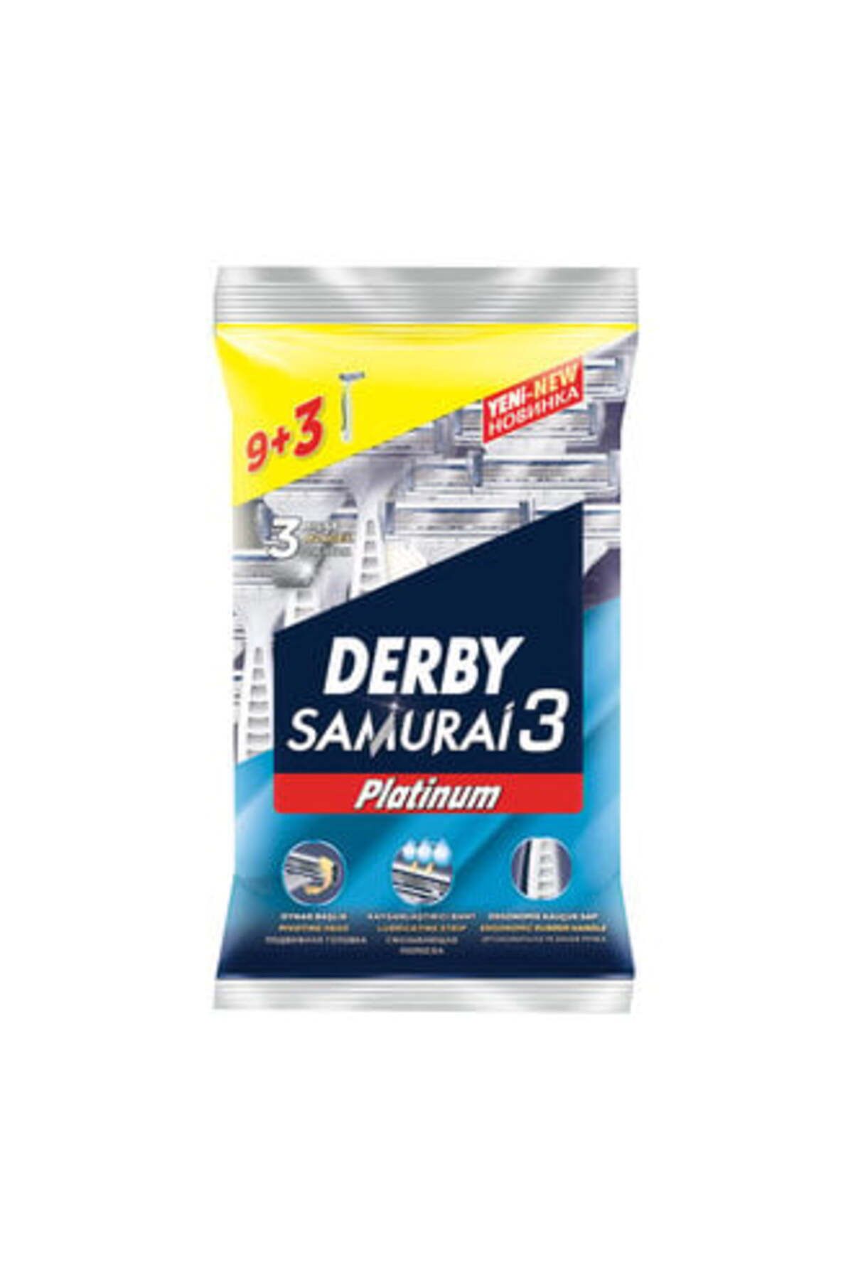 Derby Samurai 3 Platinum 9+3 Poşet ( 1 ADET )