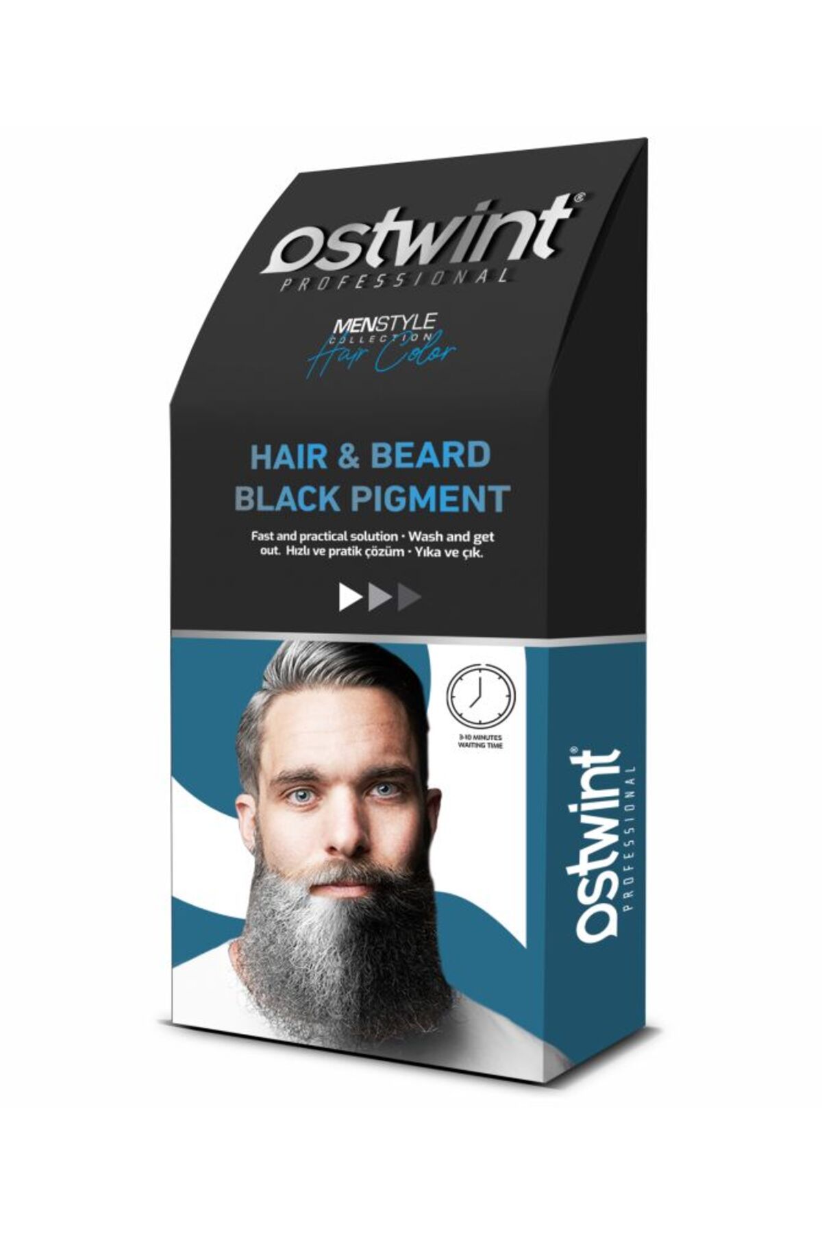 Ostwint Black Shampoo Erkek 25ml X 10 Adet Şaset